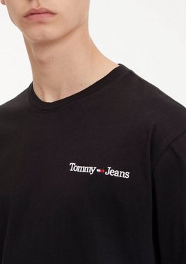 Tommy Jeans T-Shirt TJM CLSC LINEAR CHEST TEE mit Rundhalsausschnitt