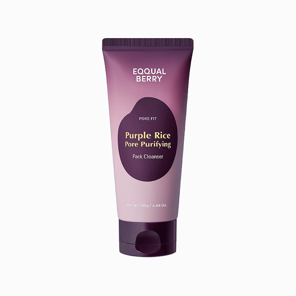 Eqqualberry Gesichtspeeling Eqqualberry Purple Rice Pore Purrifying Cleanser