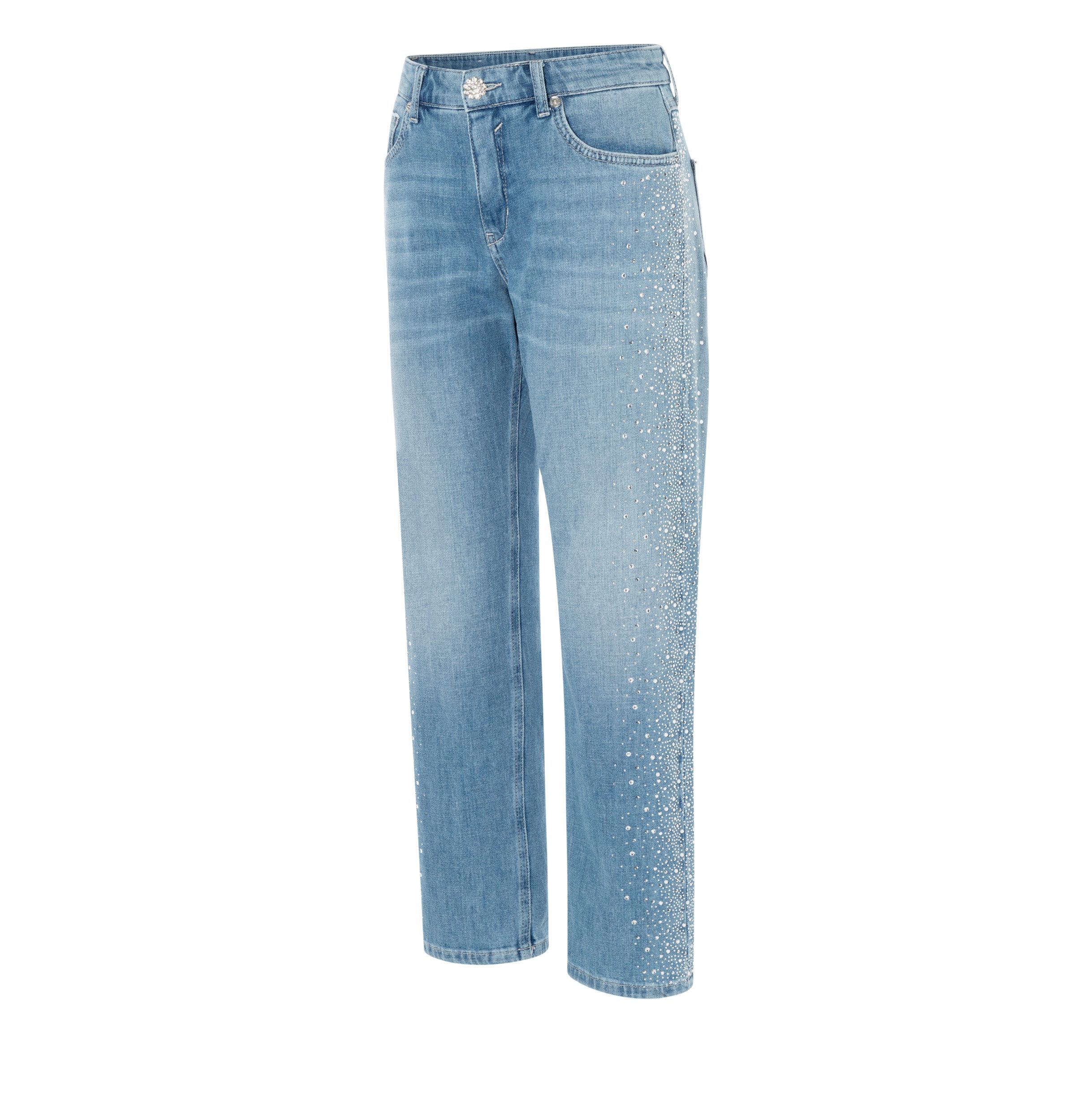DREMAC 5-Pocket-Jeans STRAIGHT heritage blue used wash