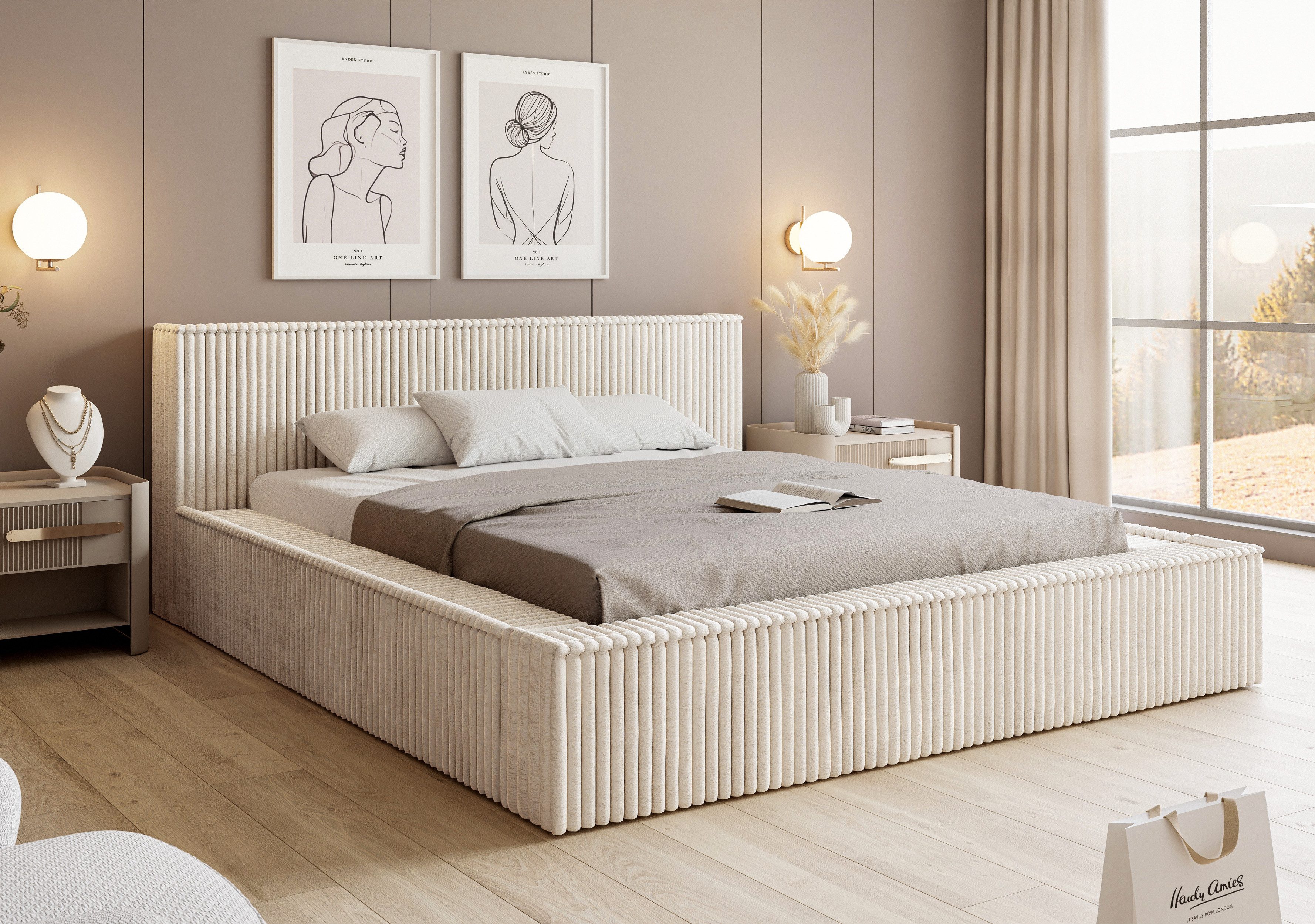 VIVENTE Möbel Polsterbett LUCCA 01 das günstig online kaufen