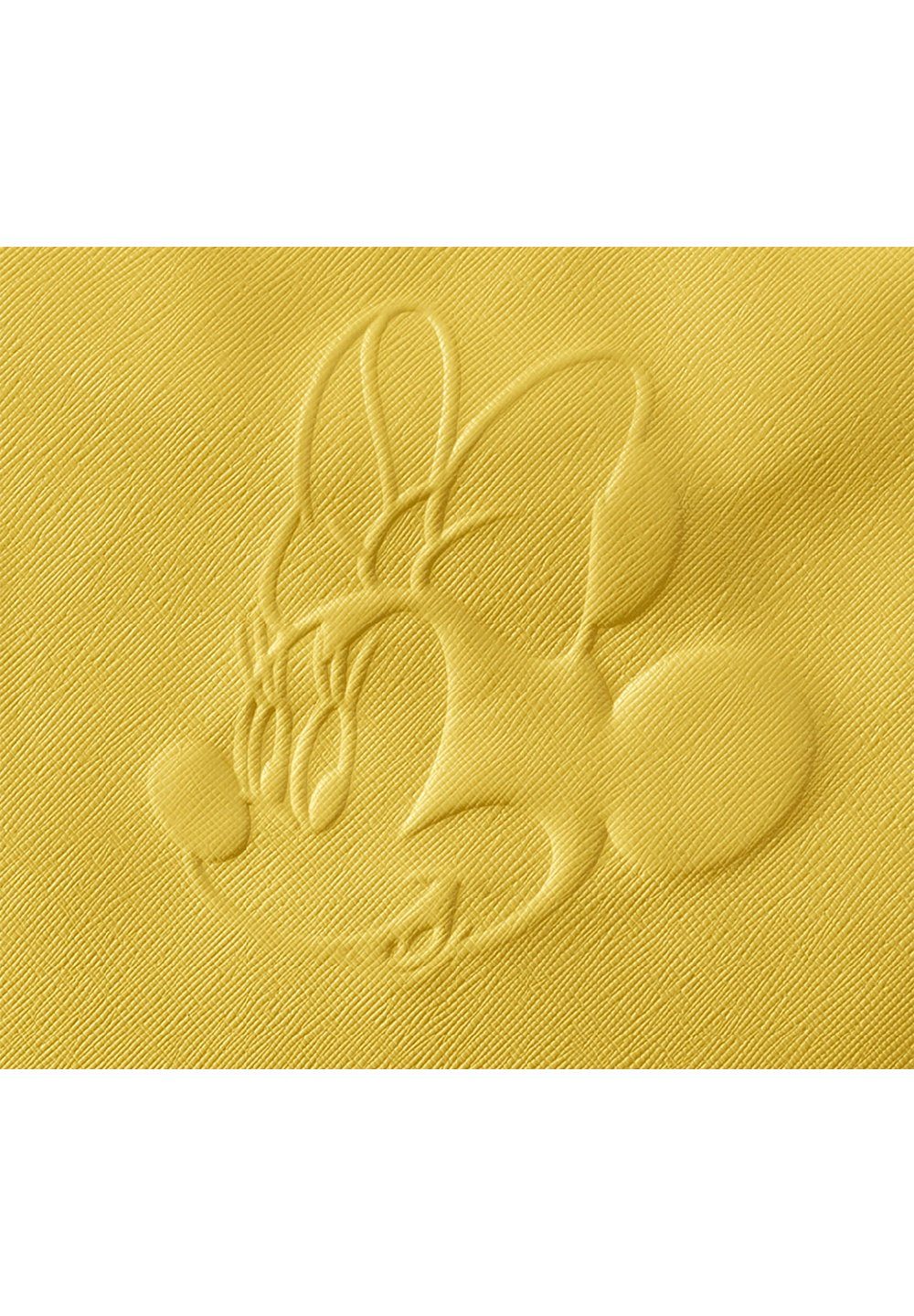Damen Shopper ONOMATO  Shopper Minnie Mouse Saffiano Lederimitat Handtasche Kunstleder, Mini Maus in Leder Optik