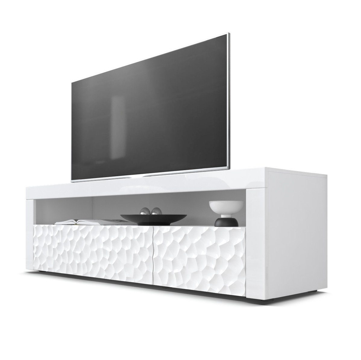 Vladon Sideboard Valencia 3D (TV-Kommode, mit günstig online kaufen