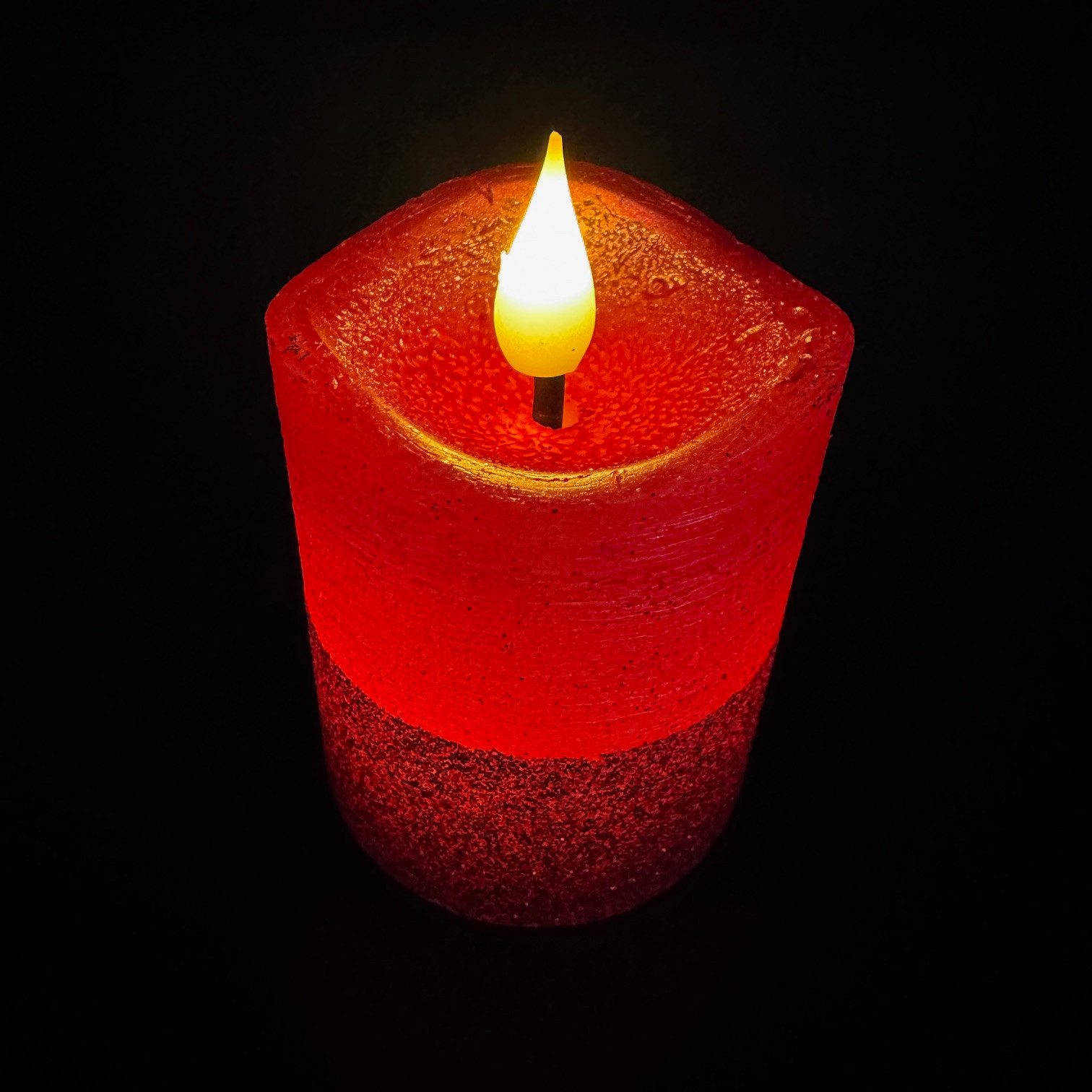 Online-Fuchs LED-Kerze 4 Votivkerzen, Teelichter XL aus Echtwachs mit Timer günstig online kaufen