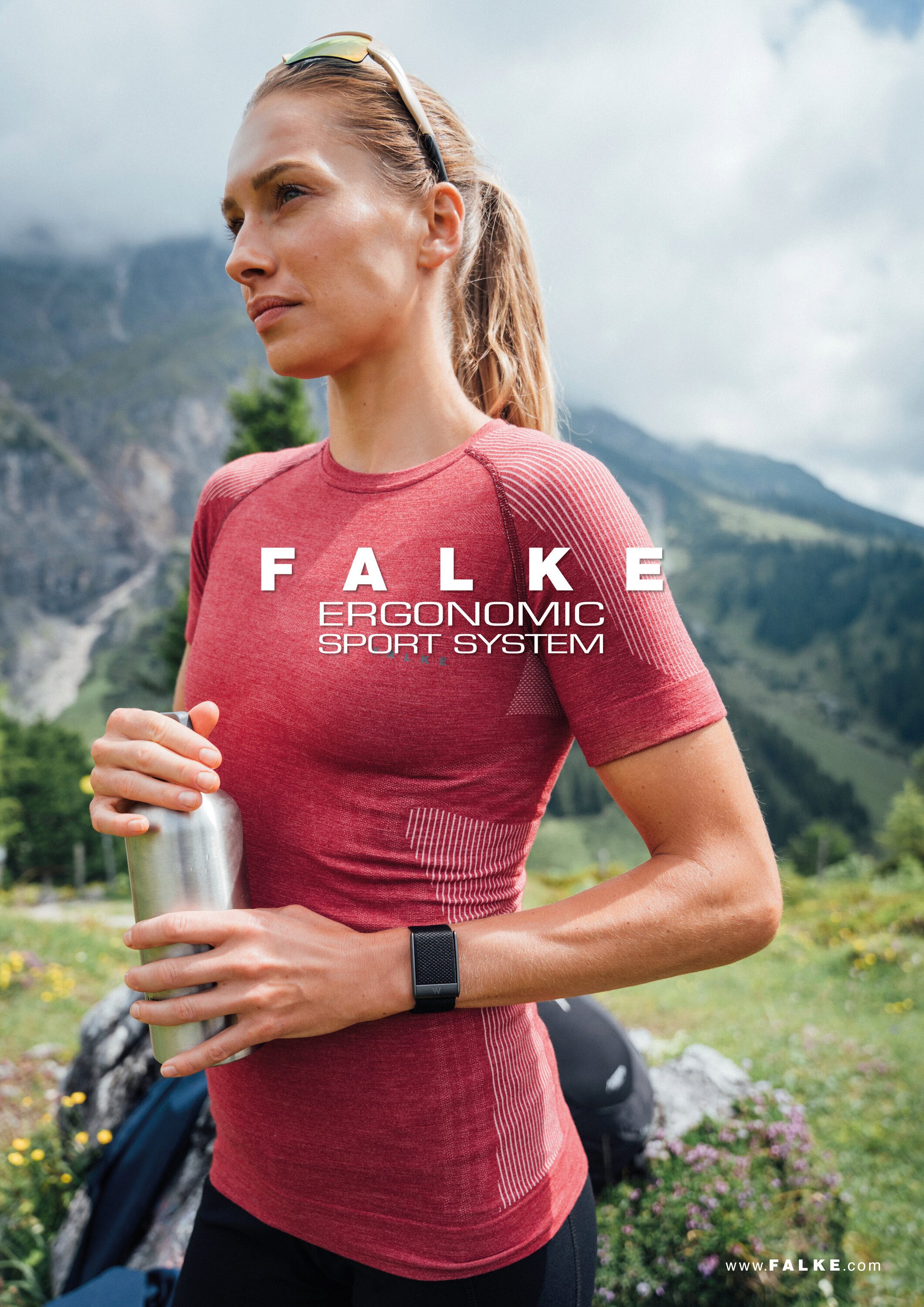 Funktionsshirt FALKE T-Shirt Wool-Tech Light