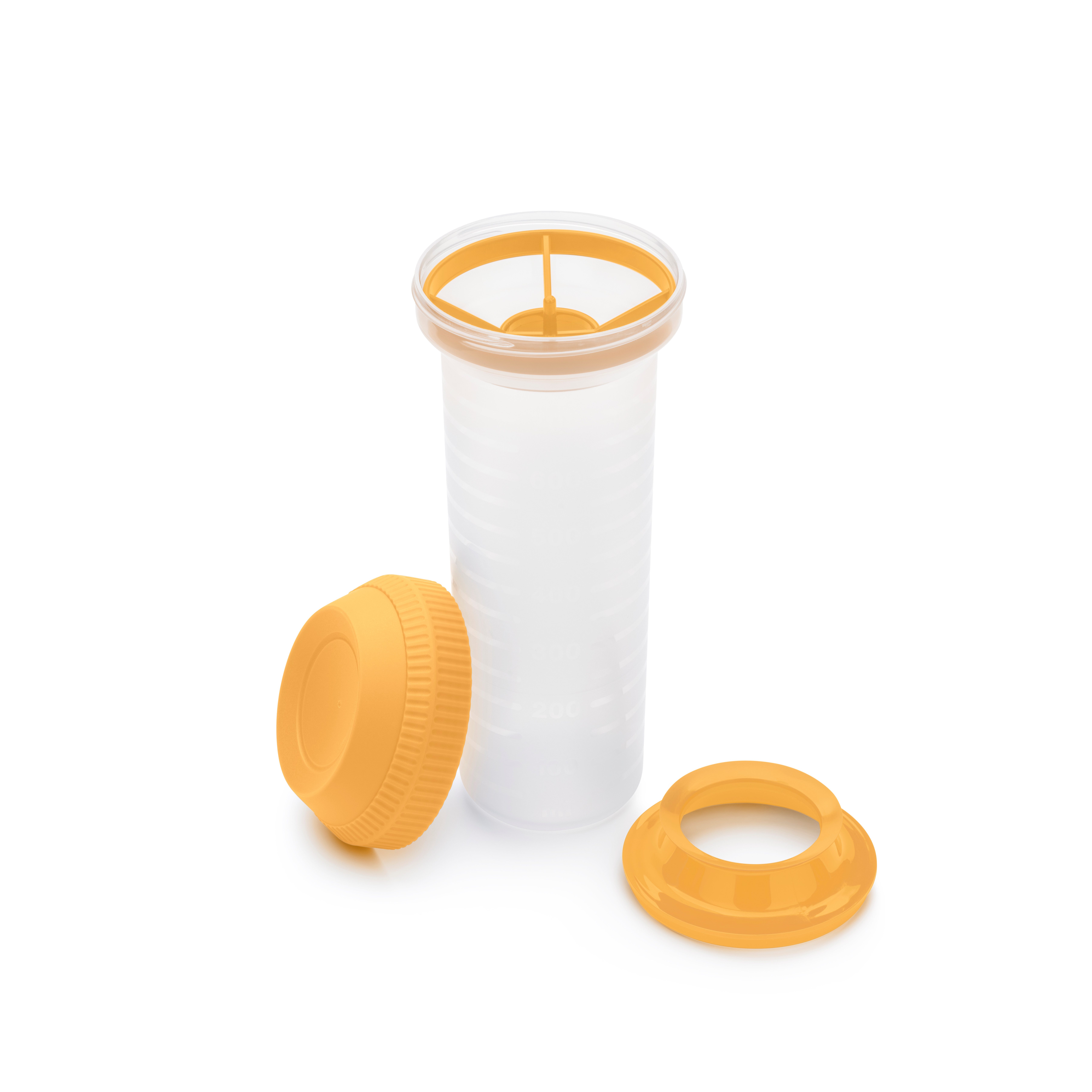 TUPPERWARE Мерные стаканы Tupperware Mix-Max Шейкер 750ml gelb