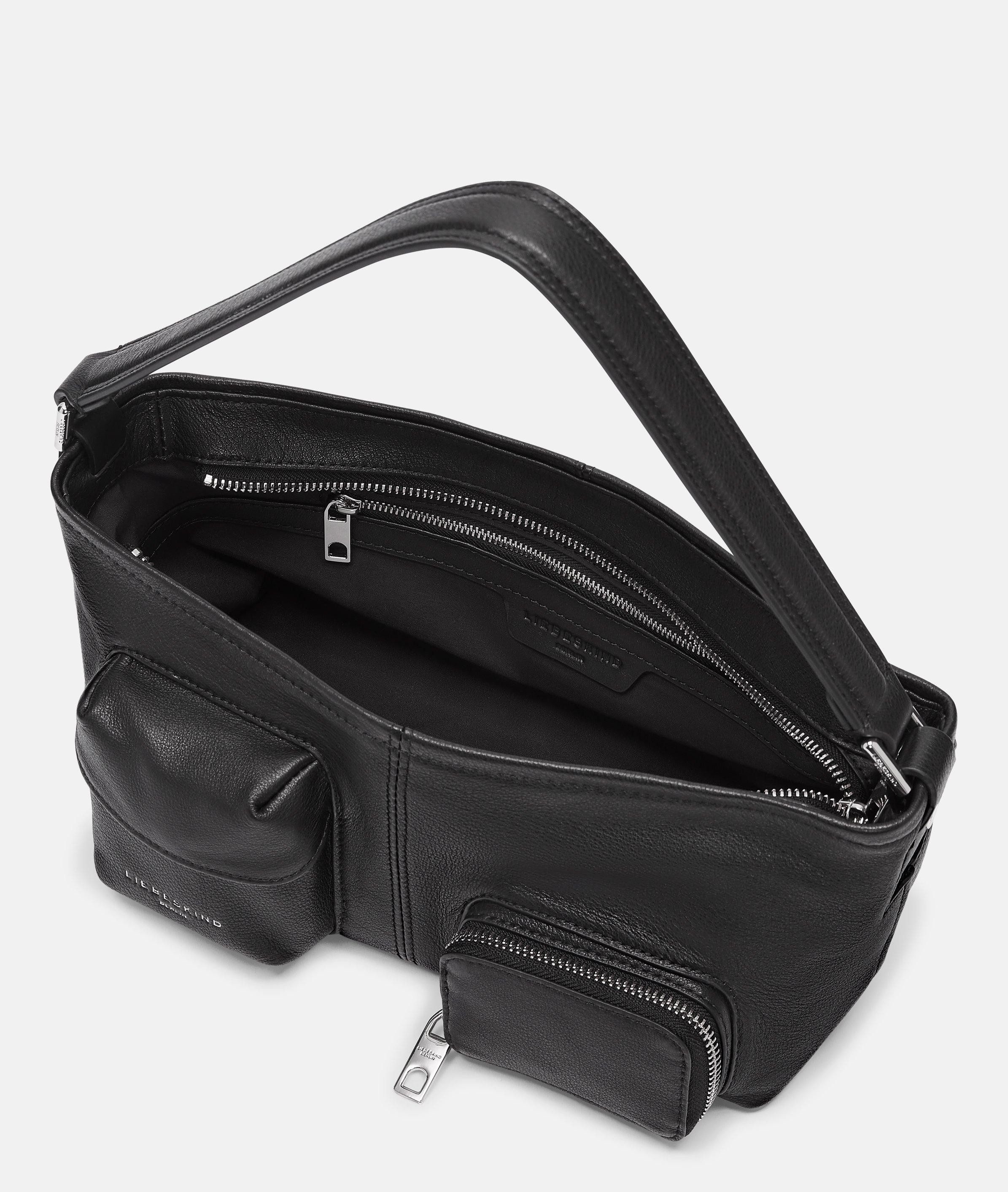 Liebeskind Berlin Schultertasche Archive LK 204 Shoulderbag S, Handliche Shoulderbag aus weichem Leder