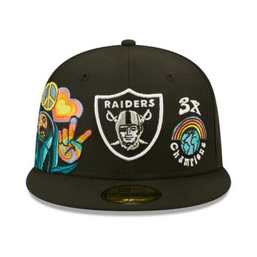 New Era Fitted Cap 59Fifty GROOVY Las Vegas Raiders