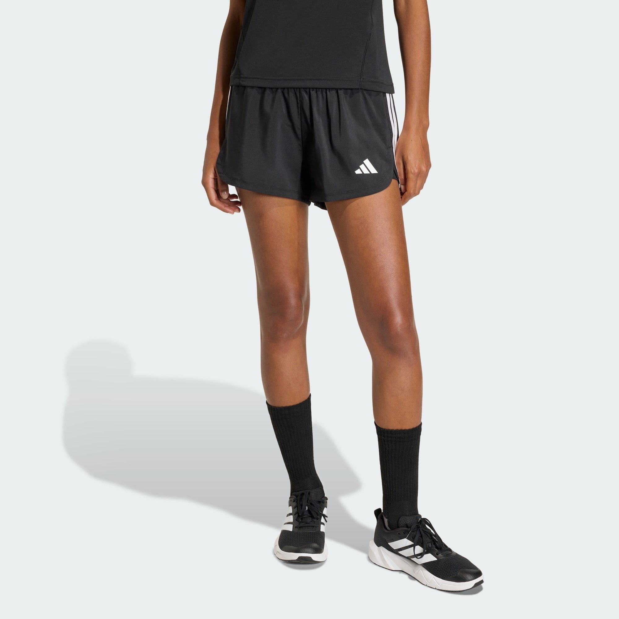 adidas performance 2-in-1-Hose PACER WORKOUT WOVEN 2IN1 SHORTS (1-tlg)