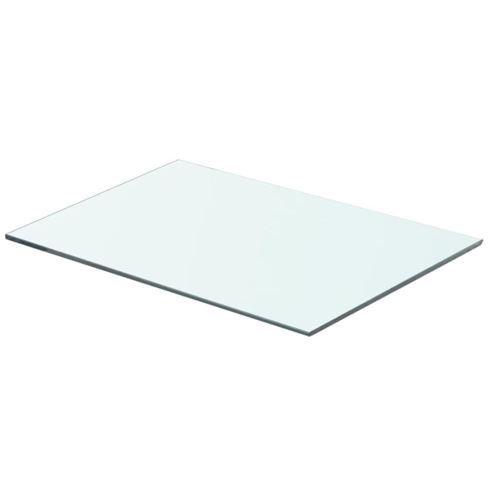 vidaXL Regal Regalboden Glas Transparent 50 cm x 30 cm, 1-tlg.