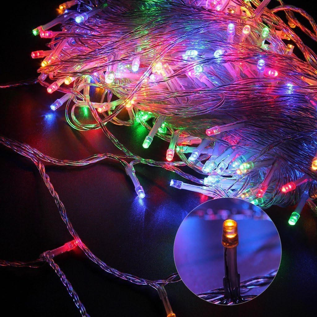 Qualra LED-Lichterkette 10-100LEDs Lichterkette Batterie Weihnachtsbeleucht günstig online kaufen