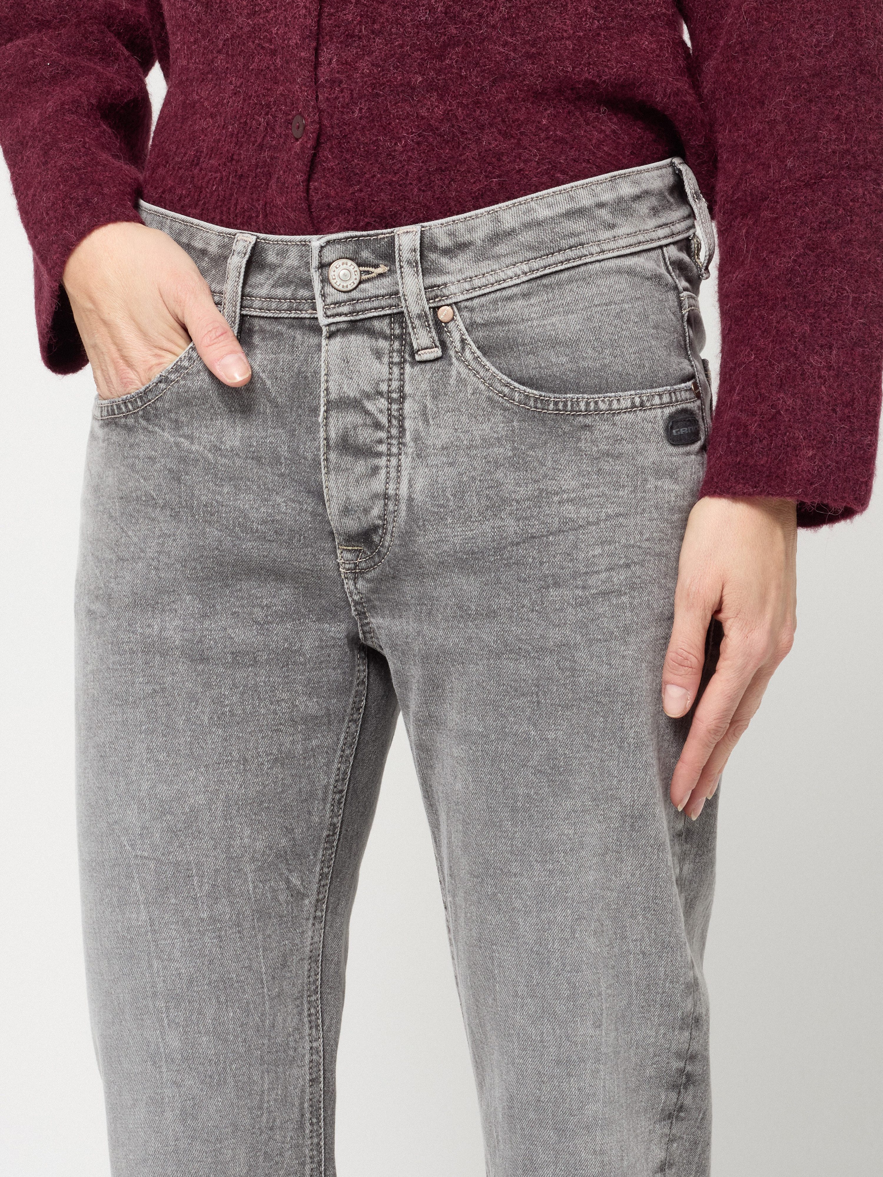 GANG Boyfriend-Jeans 94NICA CROPPED mit geraden und verkürzten Beinverlauf