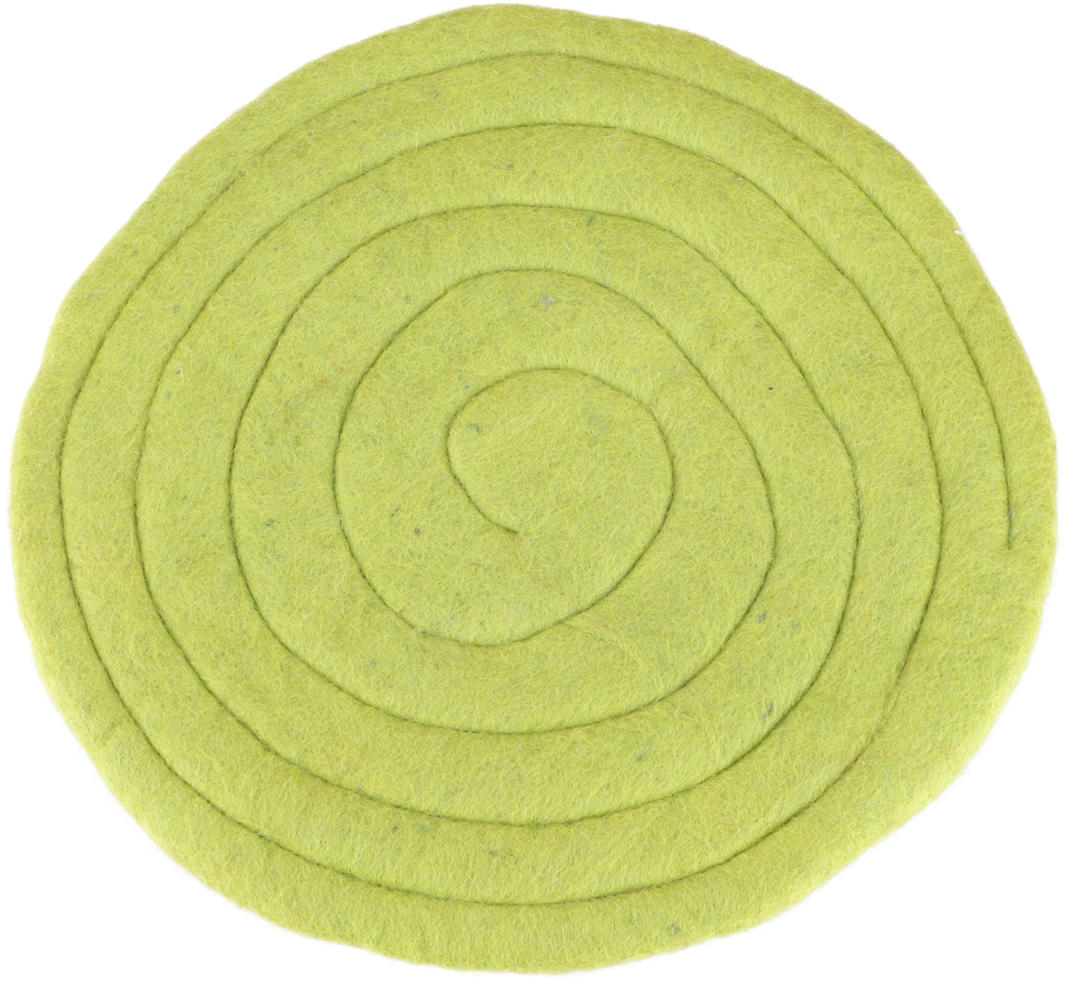 Guru-Shop Meditationskissen Filz Stuhlauflage, Sitzkissen, gesteppte..