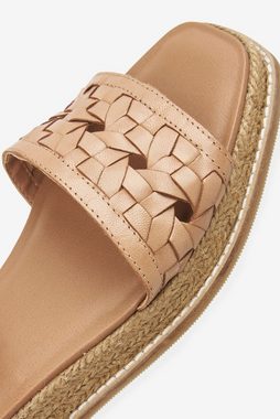 Next Forever Comfort® Sandalen aus Leder, extra weit Keilsandalette (1-tlg)