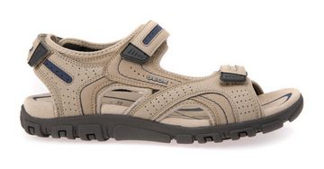 Geox UOMO SANDAL STRADA Sandale, Sommerschuh, Klettschuh, Outdoorsandale, im Trekking-Look