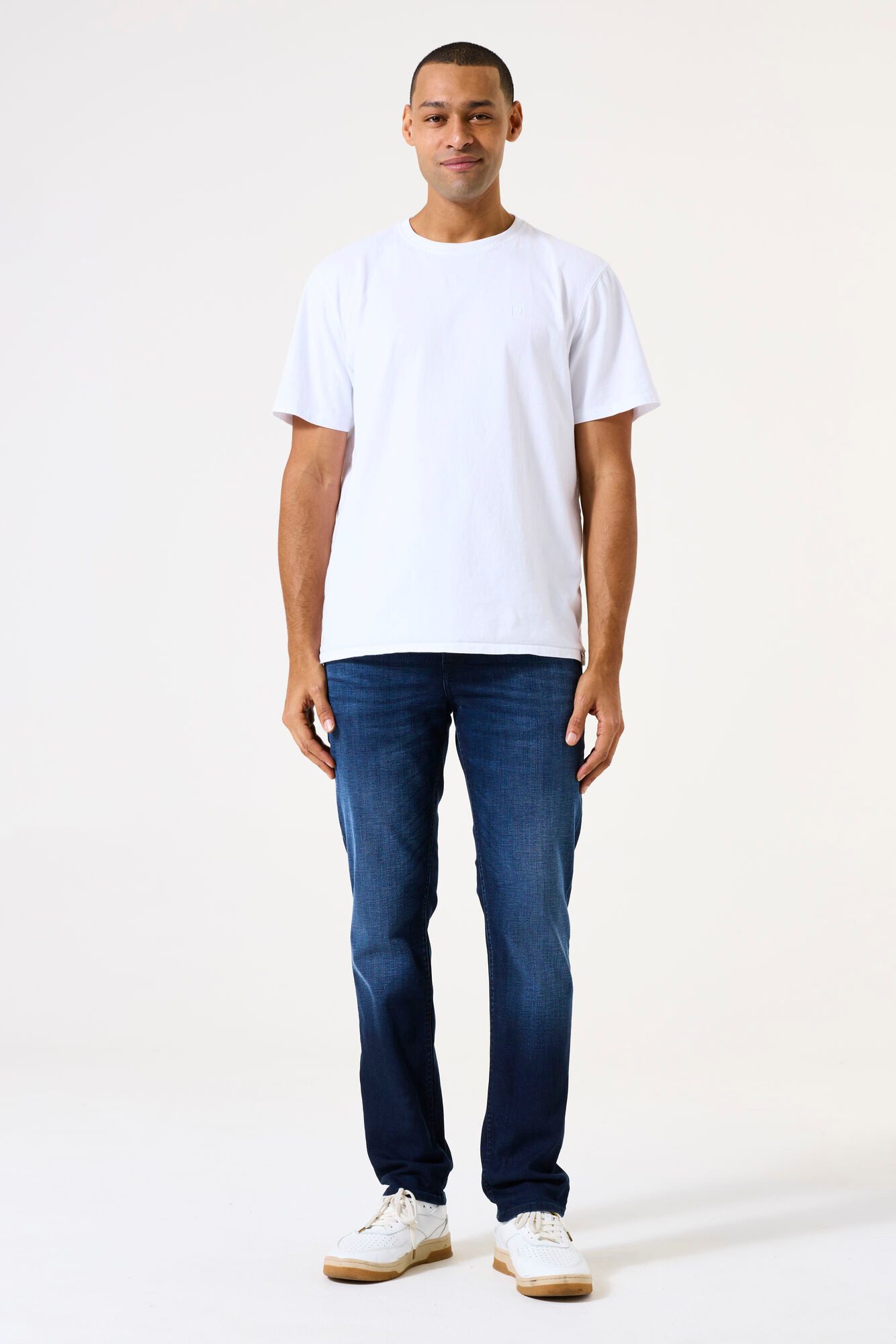 Garcia 5-Pocket-Jeans Garcia Herren Jeans Rocko - dunkelblau (1-tlg) günstig online kaufen