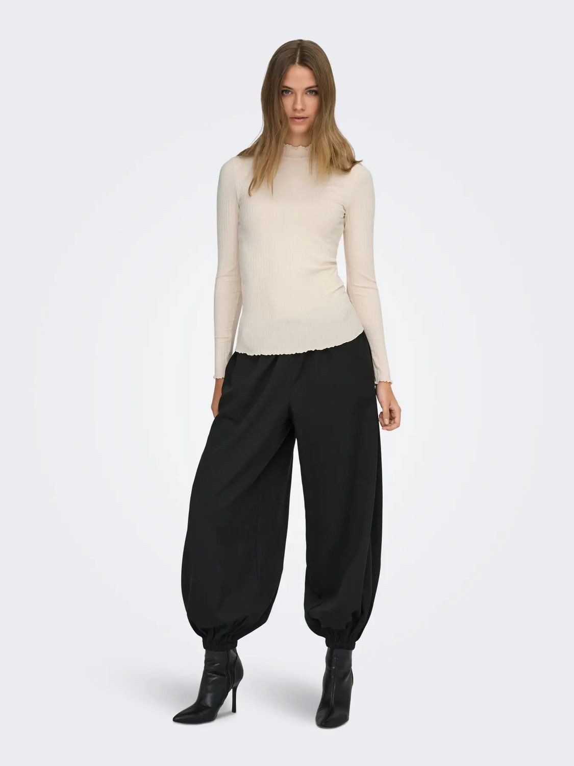 JDY Longsleeve FRANSISKA (Set) in Rippstrick im 2er Sparpack