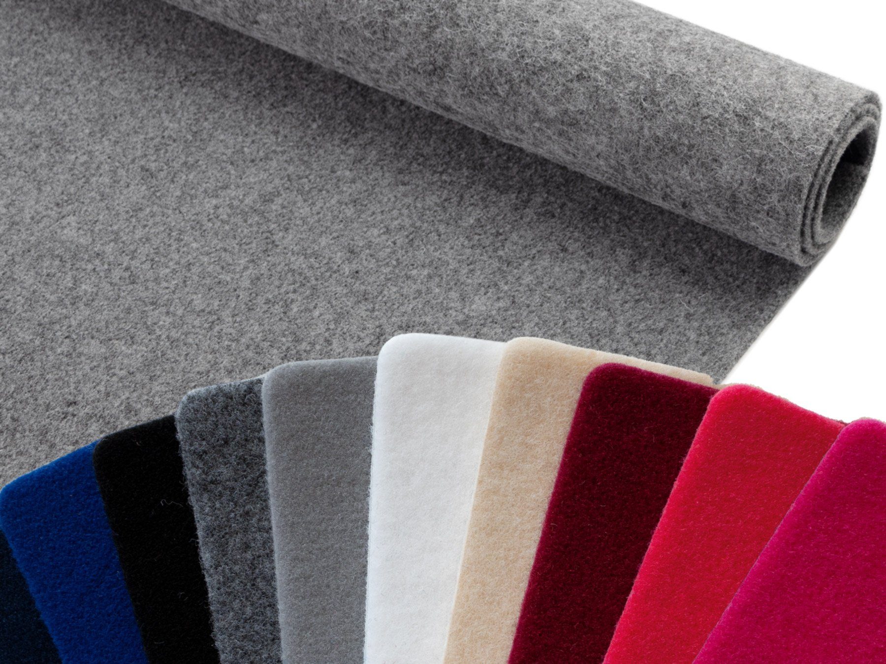 Nadelvliesteppich Eventteppich Textil, 5 Höhe: - Primaflor-Ideen viele mm viele Längen, Breiten, Farben, Quadratisch, 2 in RHODOS
