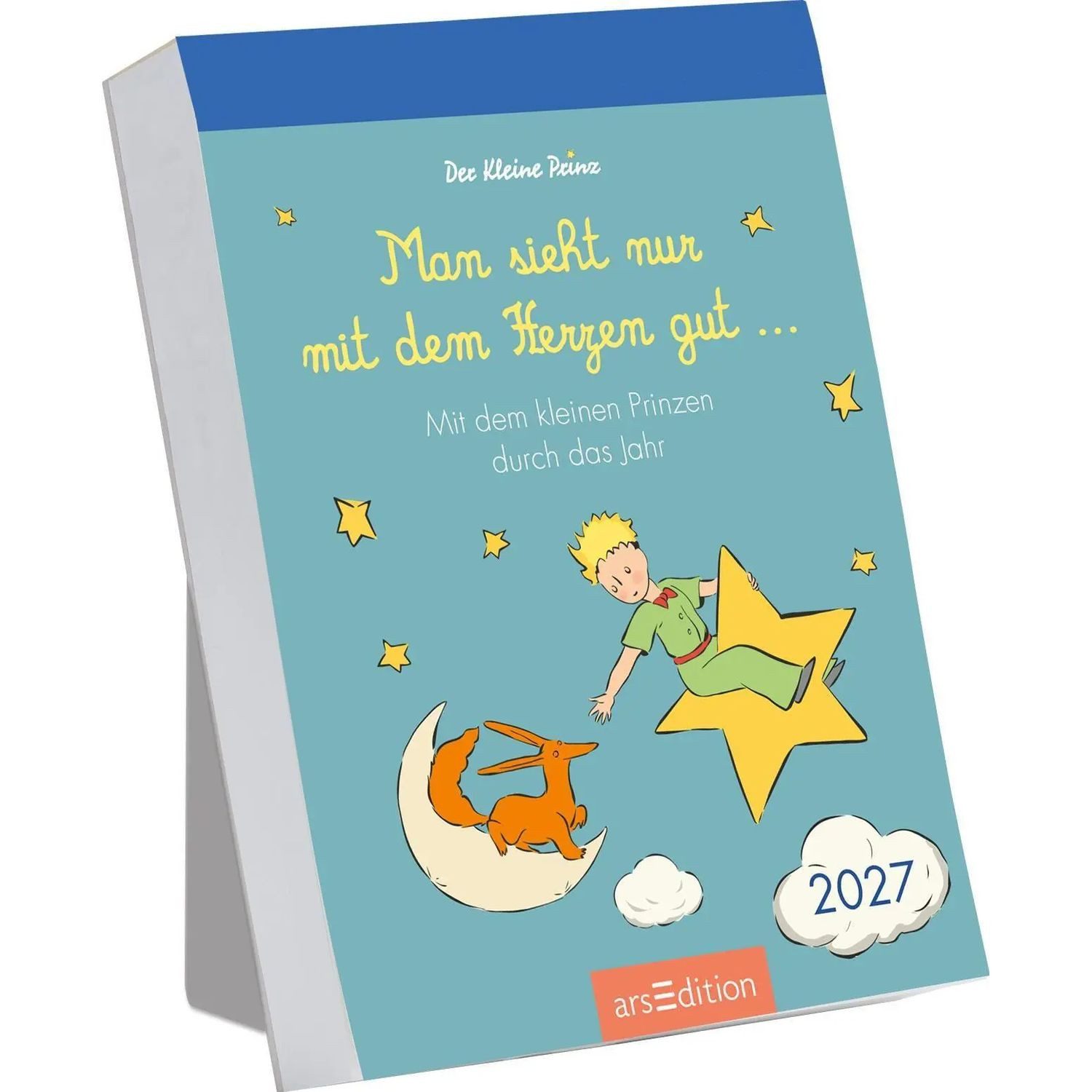 Ars Edition Abreißkalender Abreißkalender Man sieht nur mit dem Herzen gut 2027