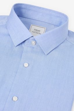 Next Langarmhemd Bügelleichtes Oxford-Hemd-Slim-Fit (1-tlg)