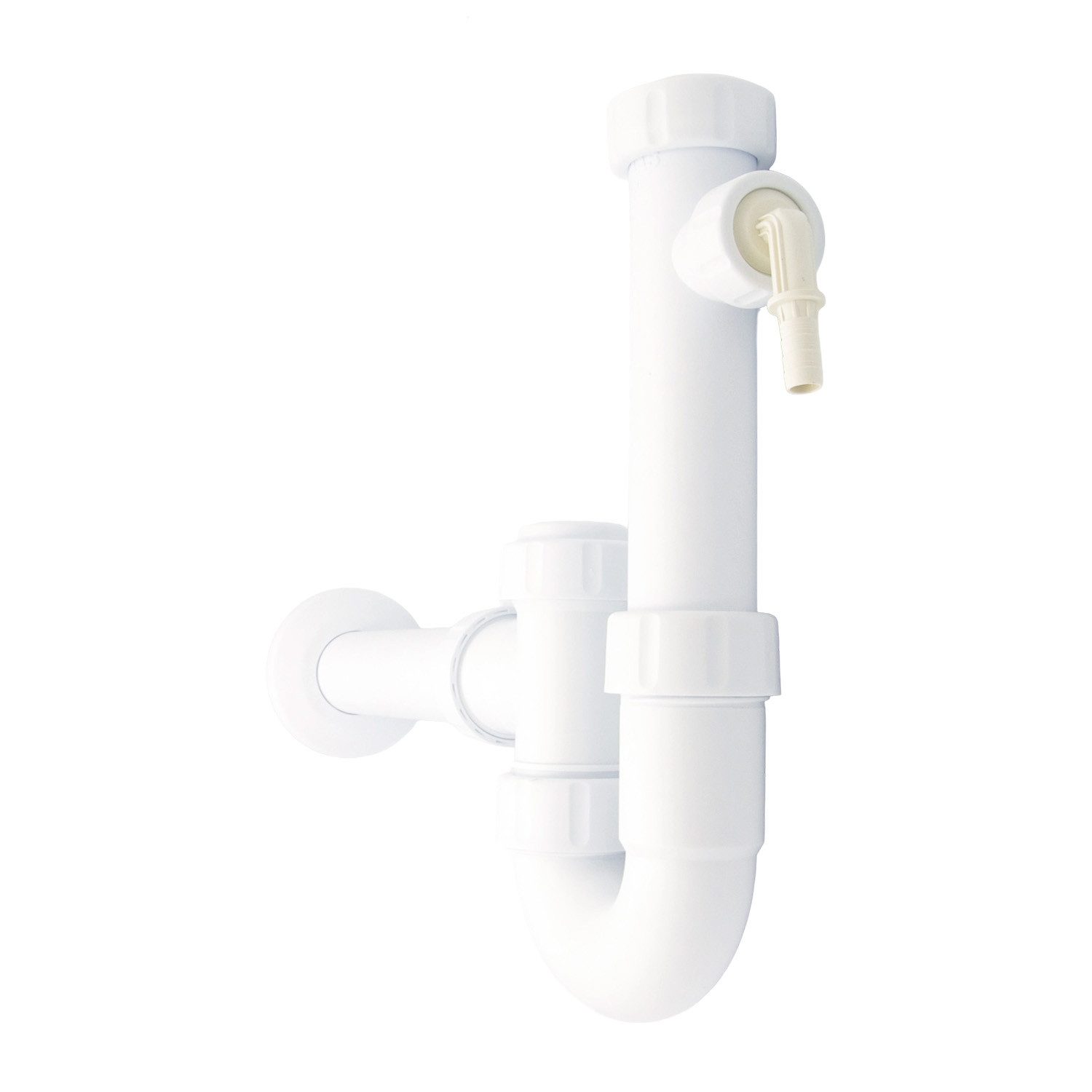 Haas Otto Siphon PP-Kugelverschlußsiphon 1½" und 1¼" mit Geräteanschluss