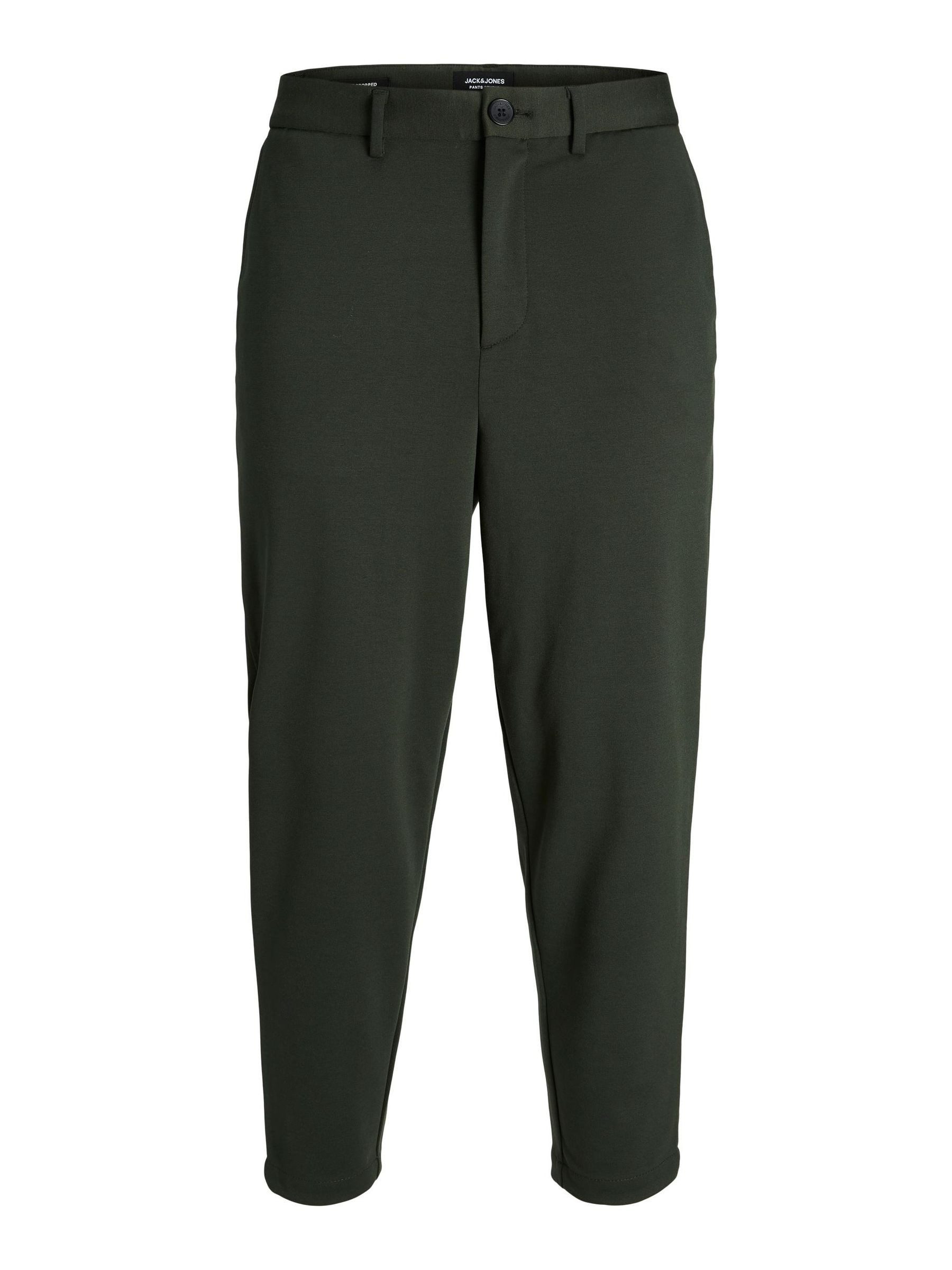 Jack & Jones Chinohose Lockere Stoffhose Baggy Style Pants JPSTKARL für Herren Normal Fit Einfarbig windabweisend Reißverschluss