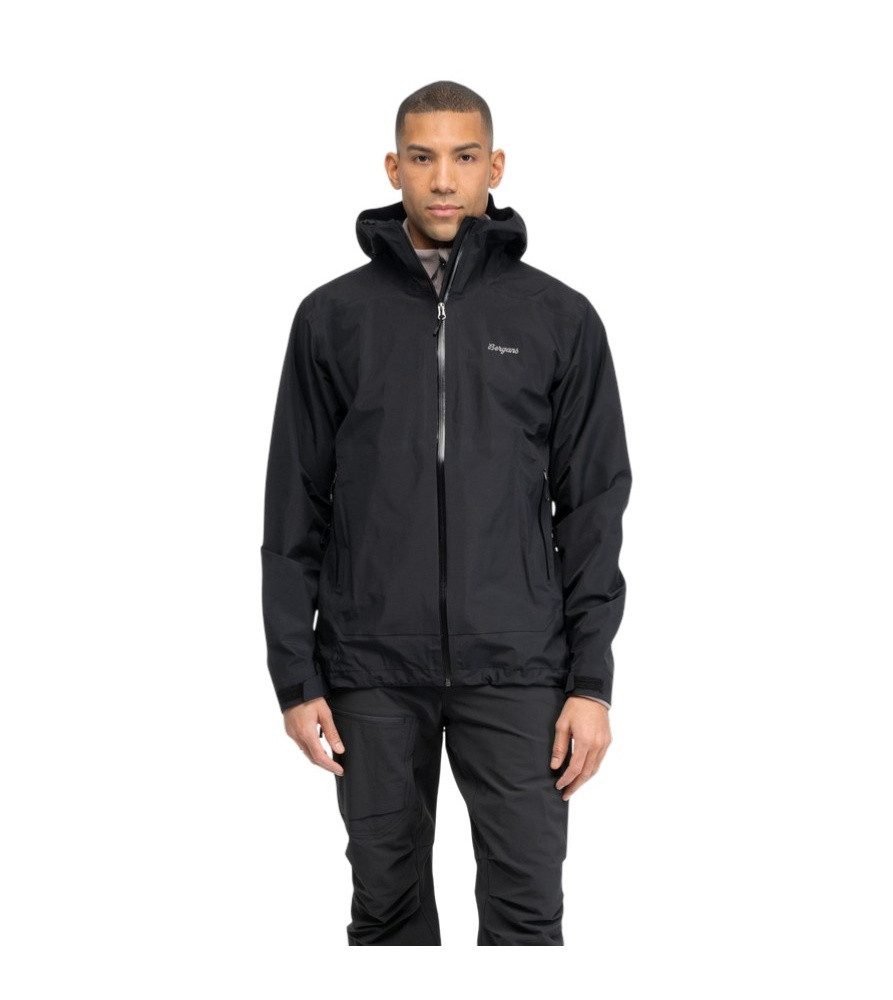 Bergans Softshelljacke Essentials 3L Shell (wasserdicht, winddicht) schwarz Herren