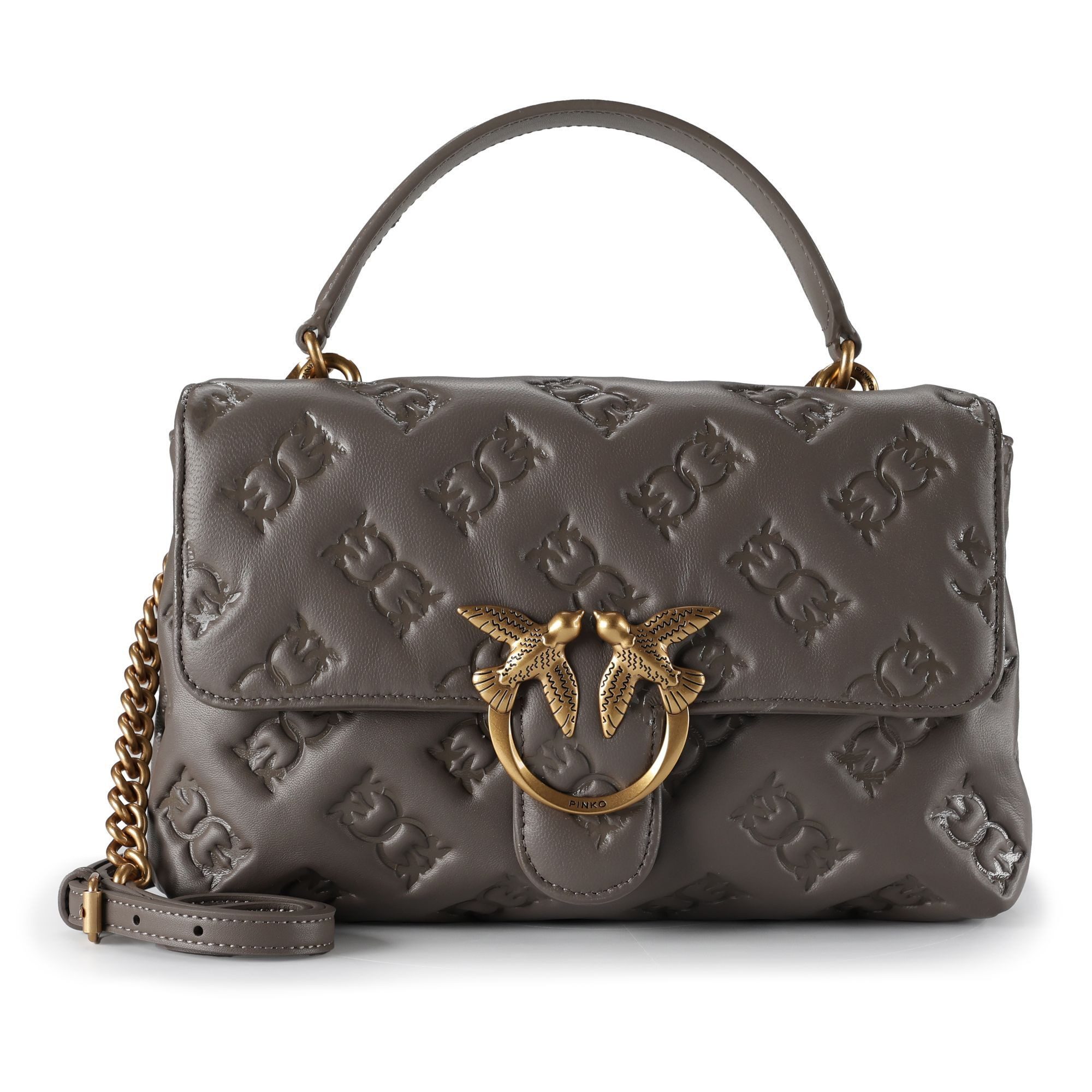 PINKO Henkeltasche Love Lady, Leder