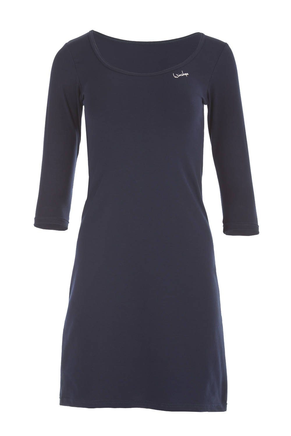 Winshape A-Linien-Kleid WK2 3/4-Arm night blue