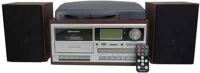 Roadstar HIF-8892 D+BT Retro-Musikanlage Stereoanlage