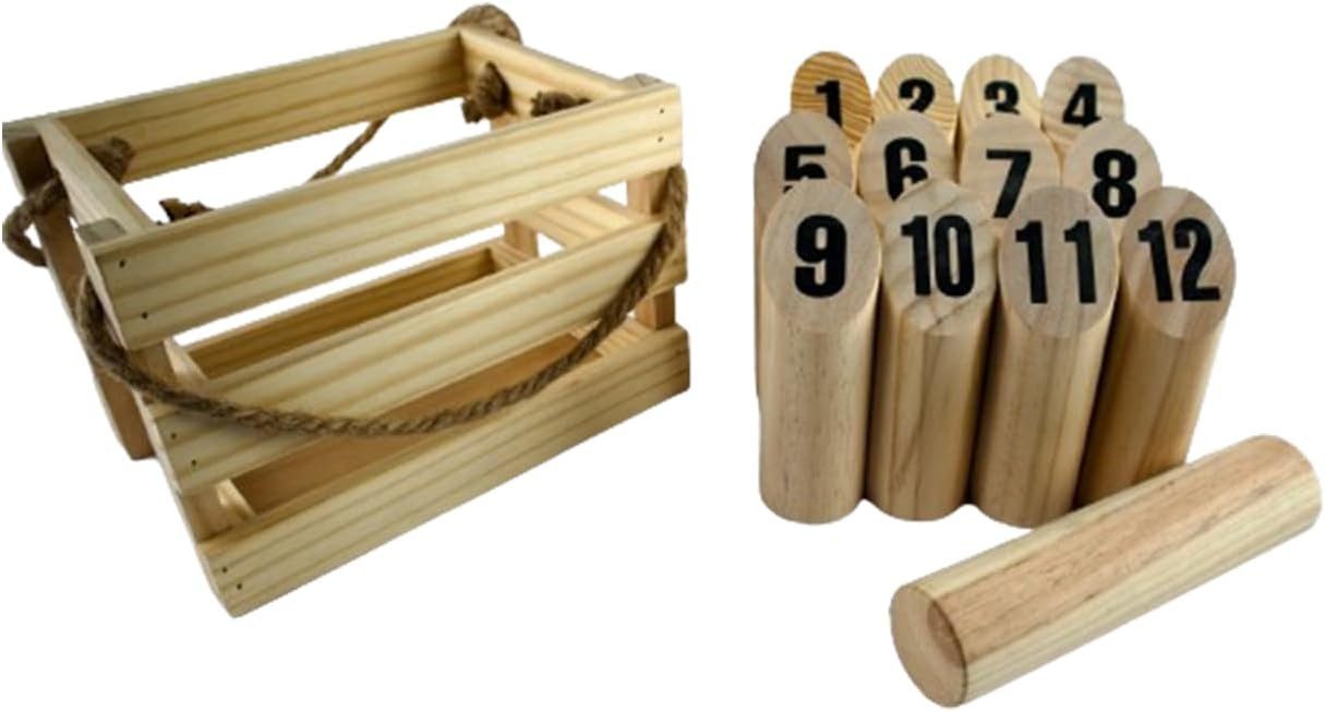Spiel Naavin Wikinger Wurfspiel, Holzspielzeug, Outdoor Spiel