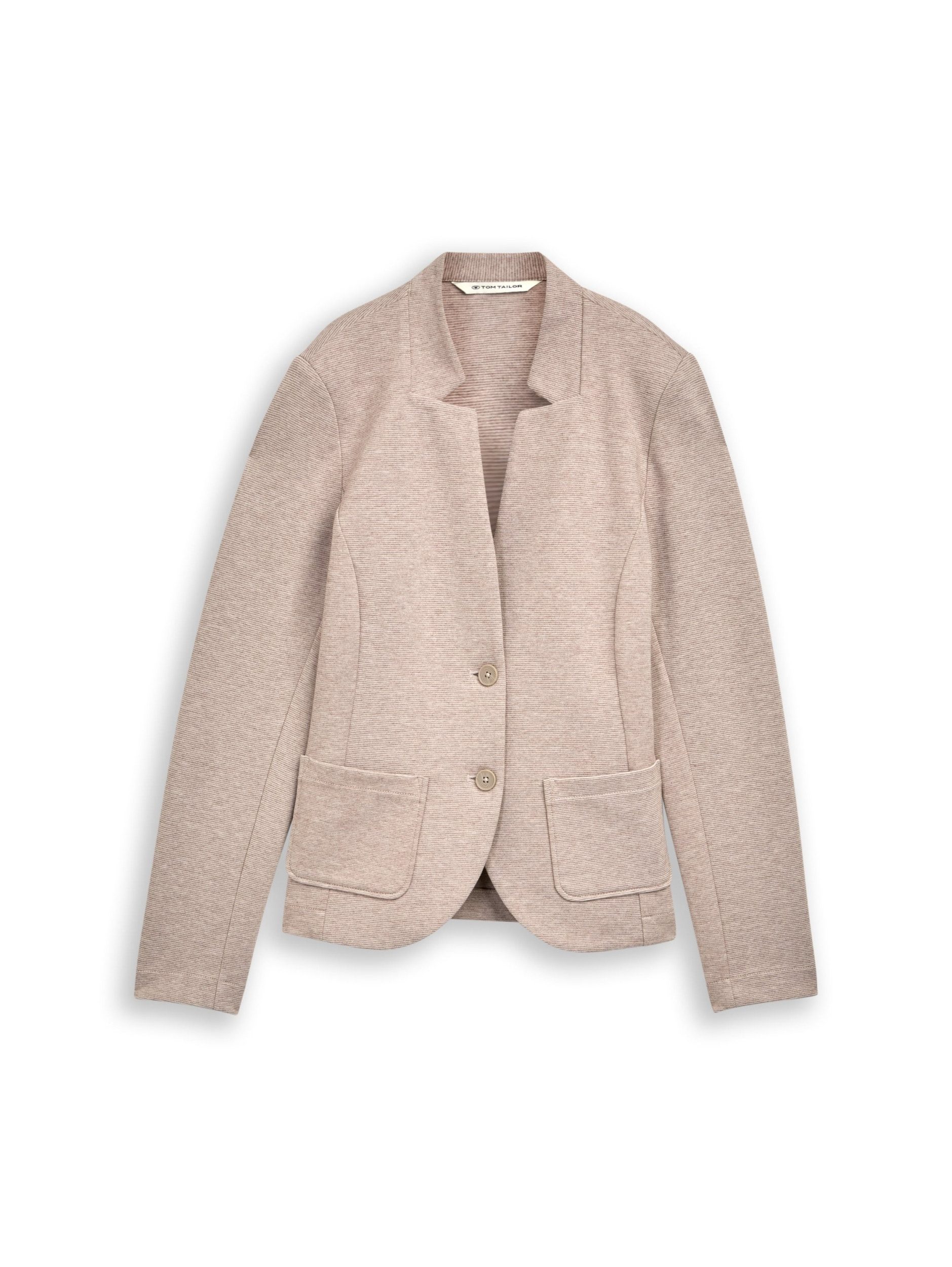 TOM TAILOR Blusenblazer blazer ottoman structure