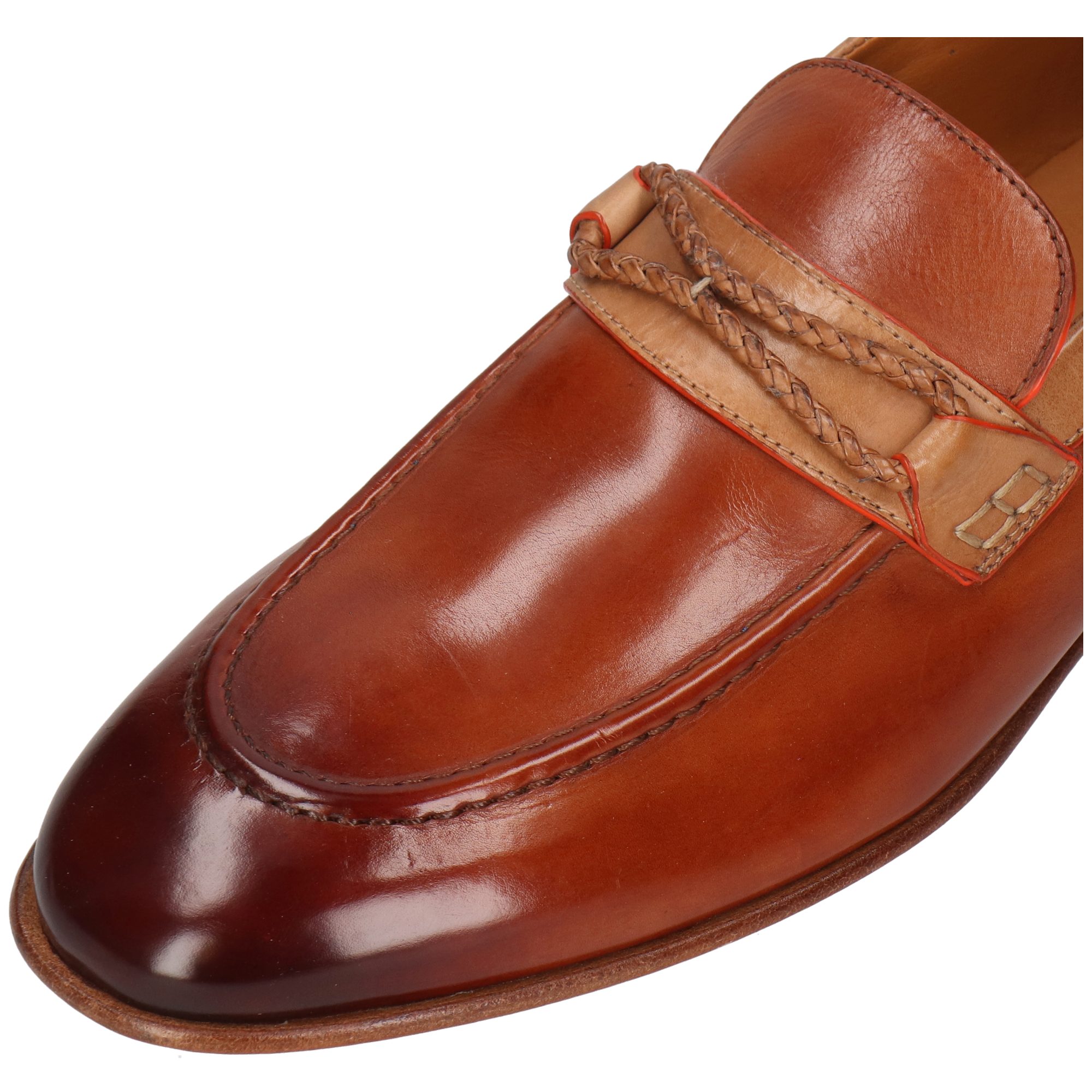 Melvin & Hamilton Santo 1 Leder-Loafers für Herren Loafer Flache Absätze, Echtes Leder, Vegetabile Gerbung