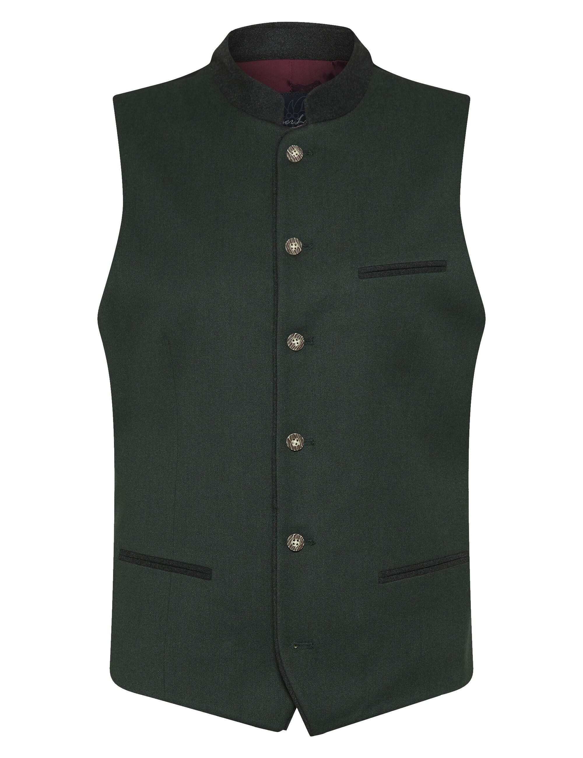 KaiserLich Trachtenweste 5434 mit Stehkragen und Metallknöpfe