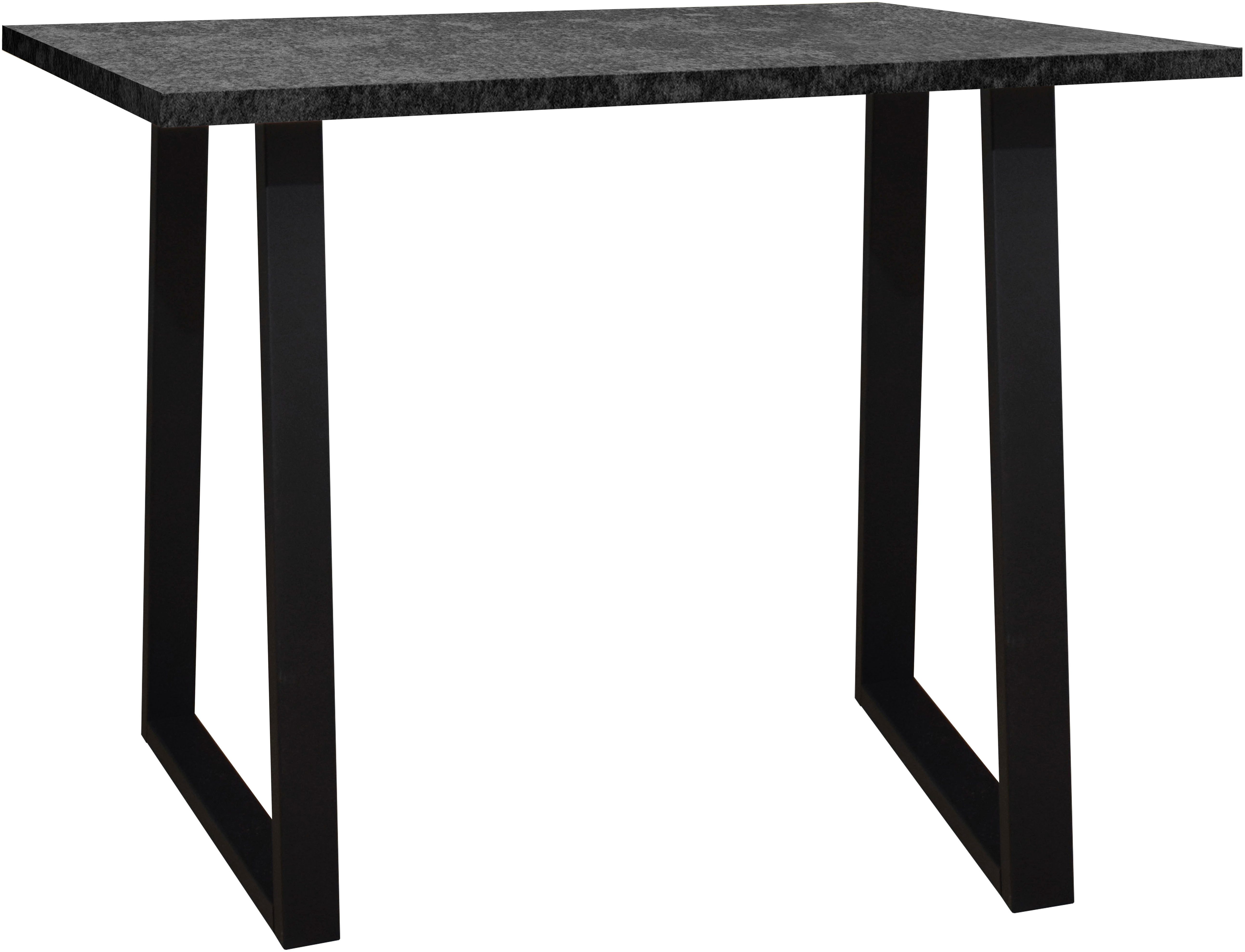 Mäusbacher Tresentisch Bartresentisch Metall, Bartresentisch Metallgestell, Höhe 109 cm