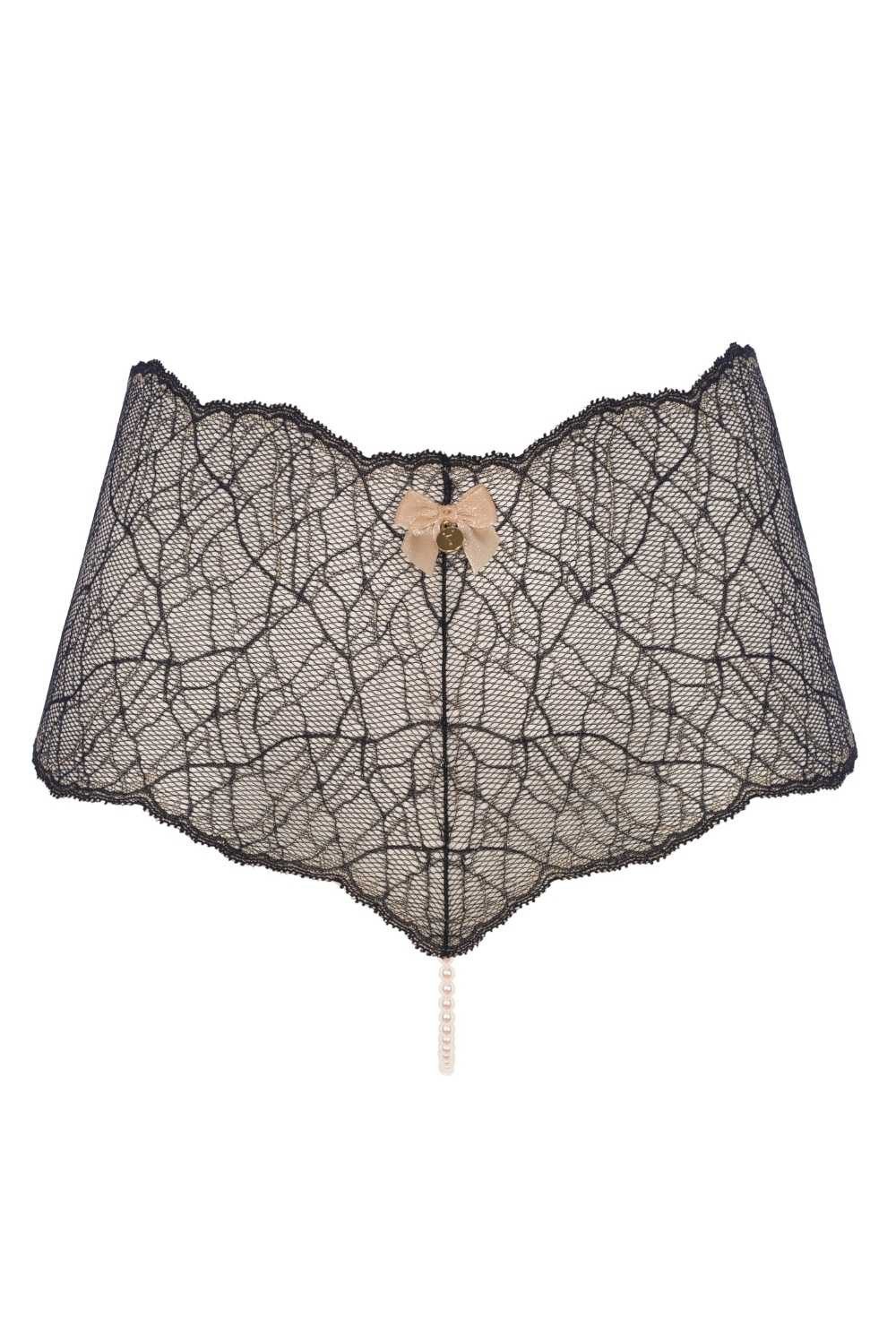 Stringpanty-Ouvert Bracli Sydney Perlen PANTY schwarz M