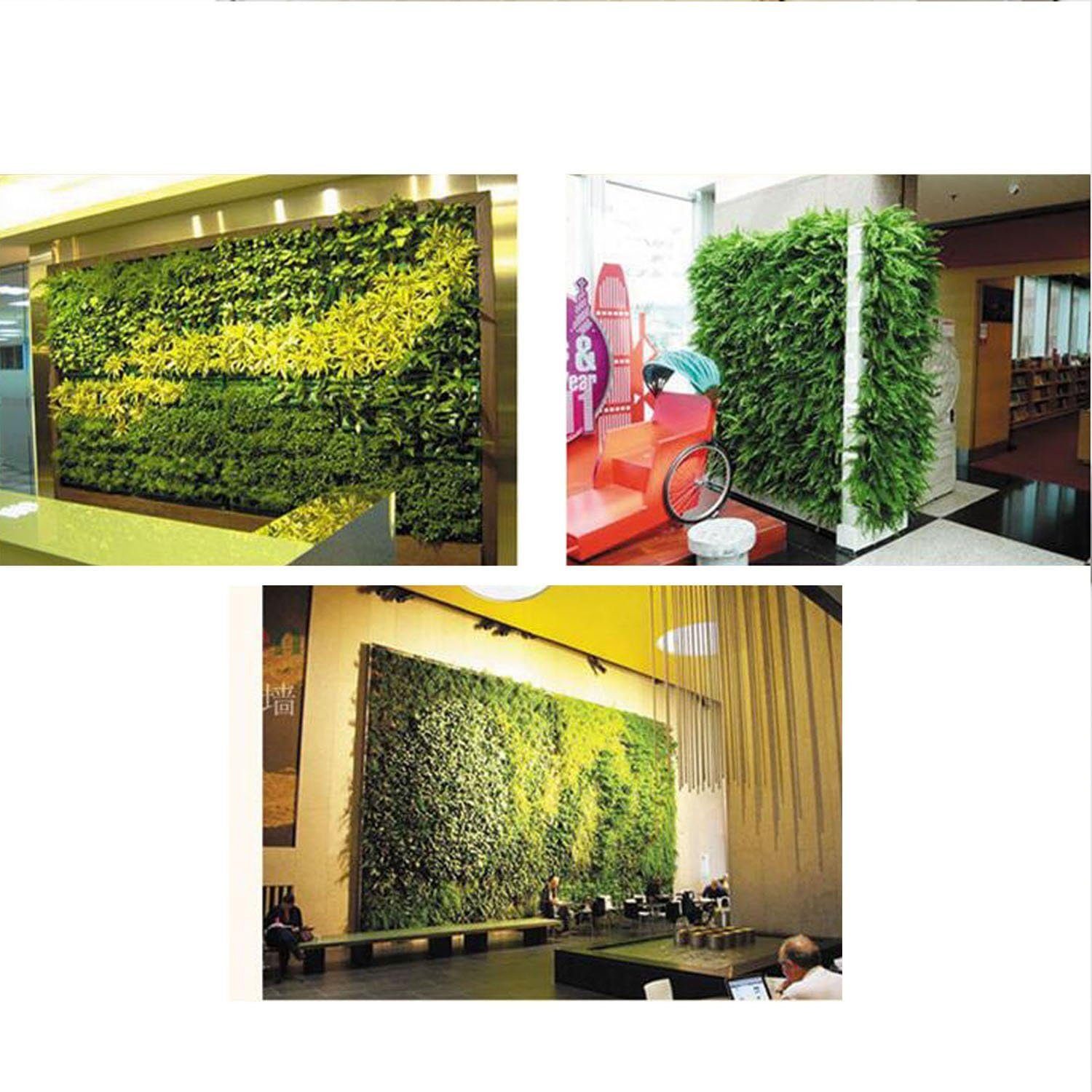 An Pflanzbeutel vertikaler Jormftte Blumentopf,Gartenbedarf hängender Grün1 der Pflanzkübel Wand