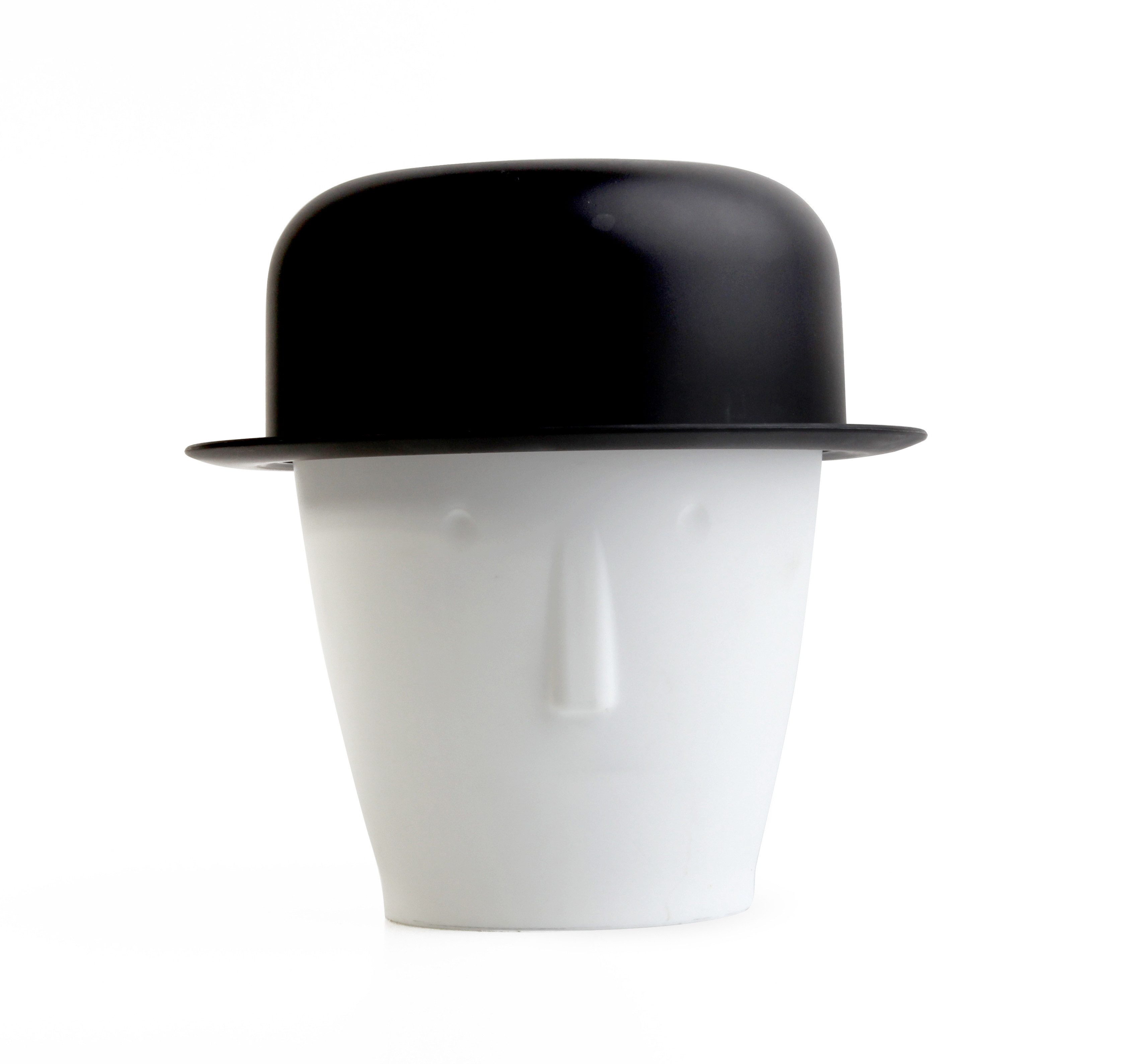 Qualy Design Мусорные урны Michael Taschentuch Spender Schreibtisch Мусорные урны, Kunststoff, ca. Ø 19,2 x 19 cm