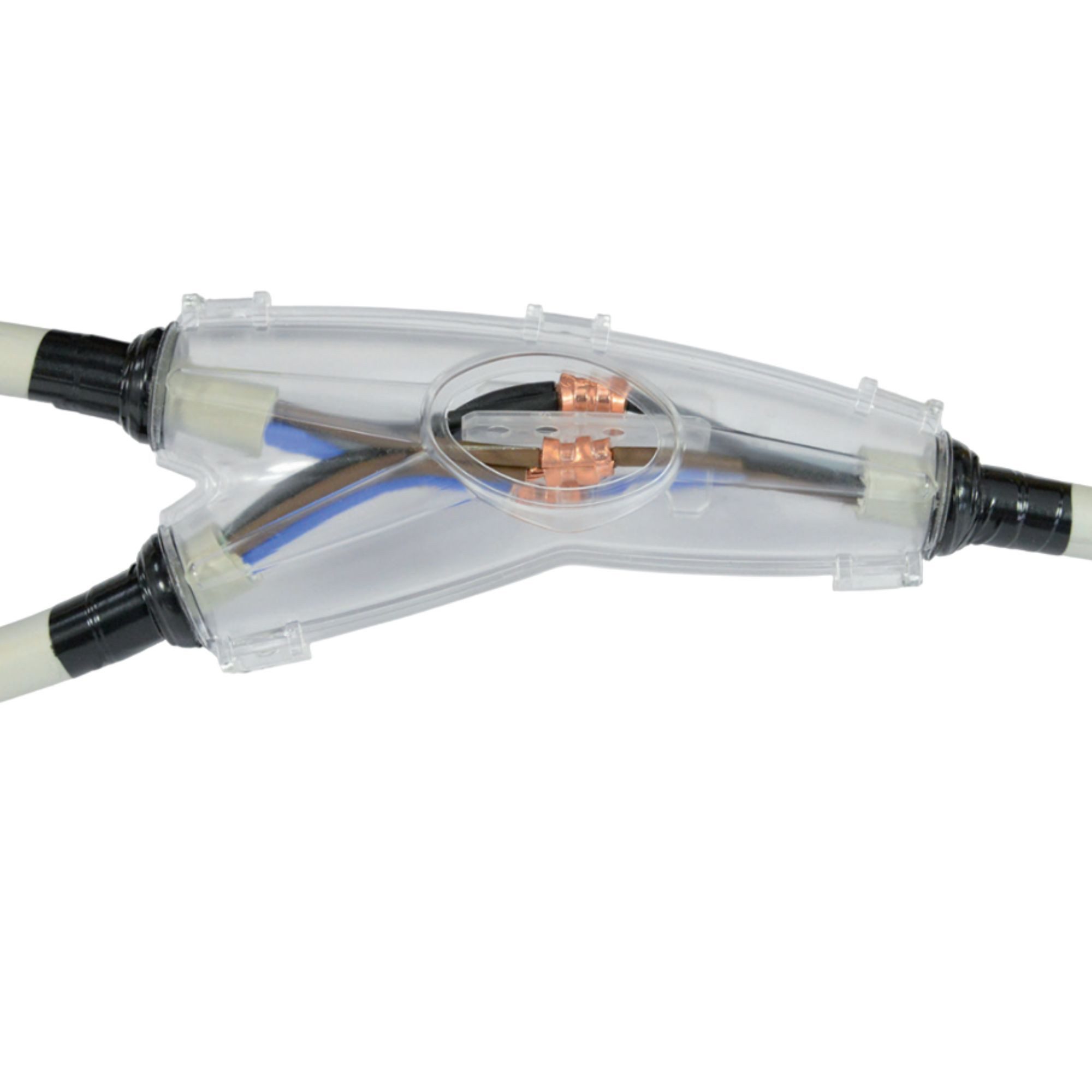 ViD Verbindungsmuffe Polyurethan Abzweigmuffe 4x 1,5-2,5 mm