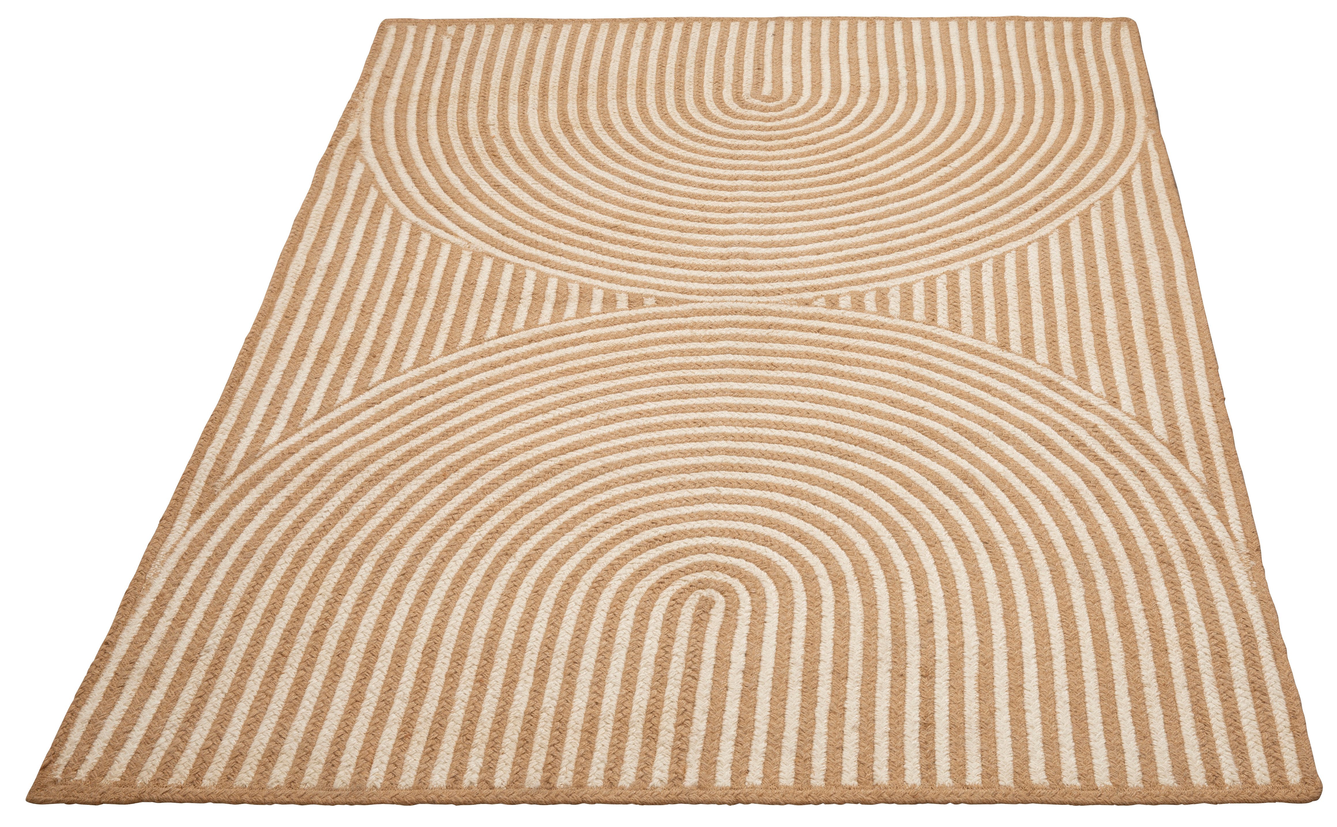 Teppich Naturala, Jute-Teppich, handgefertigt