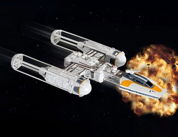 Revell® Modellbausatz 40 Jahre Rückkehr der Jedi Ritter, Y-Wing Fighter, Maßstab 1:72, Made in Europe