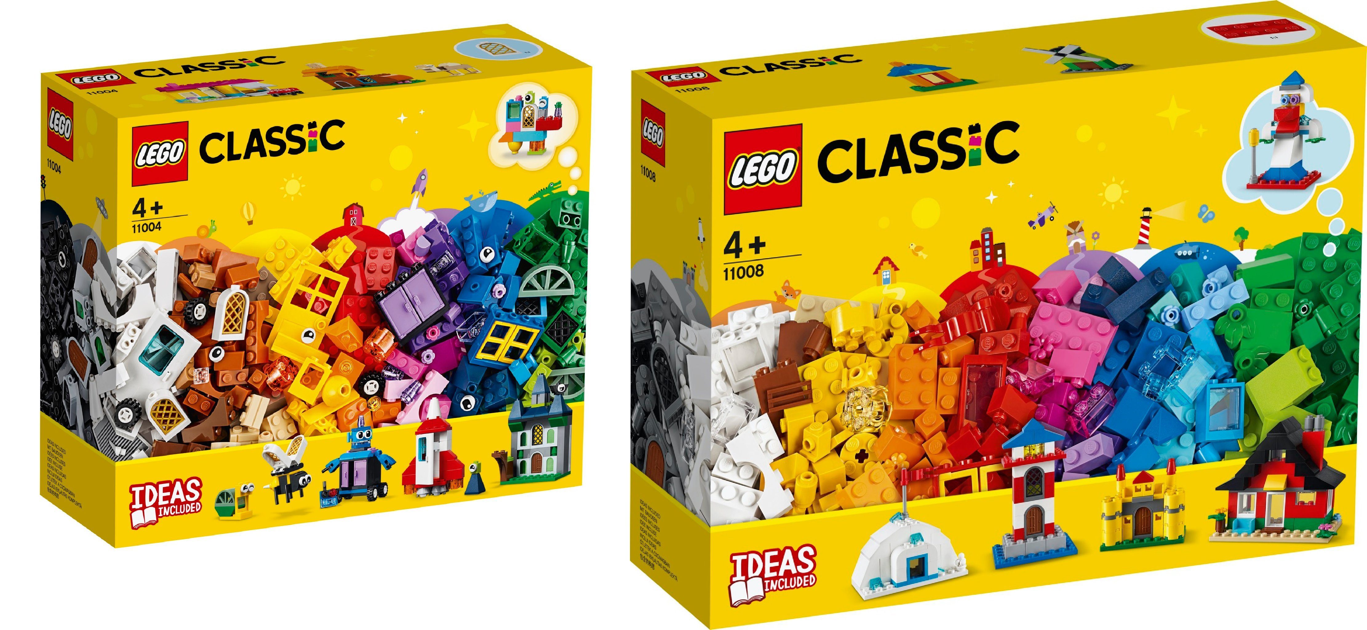LEGO® Konstruktions-Spielset Classic 2er Set: 11004 Bausteine - kreativ mit  Fen