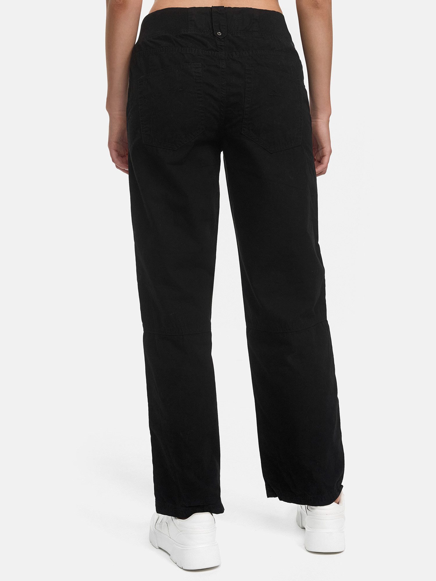 Tazzio Stoffhose Straight Fit F601 Wide Leg Hose mit Kordelzug