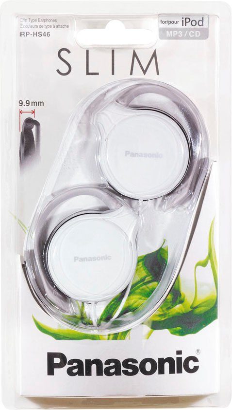 On-Ear-Kopfhörer weiß RP-HS46 Panasonic Clip