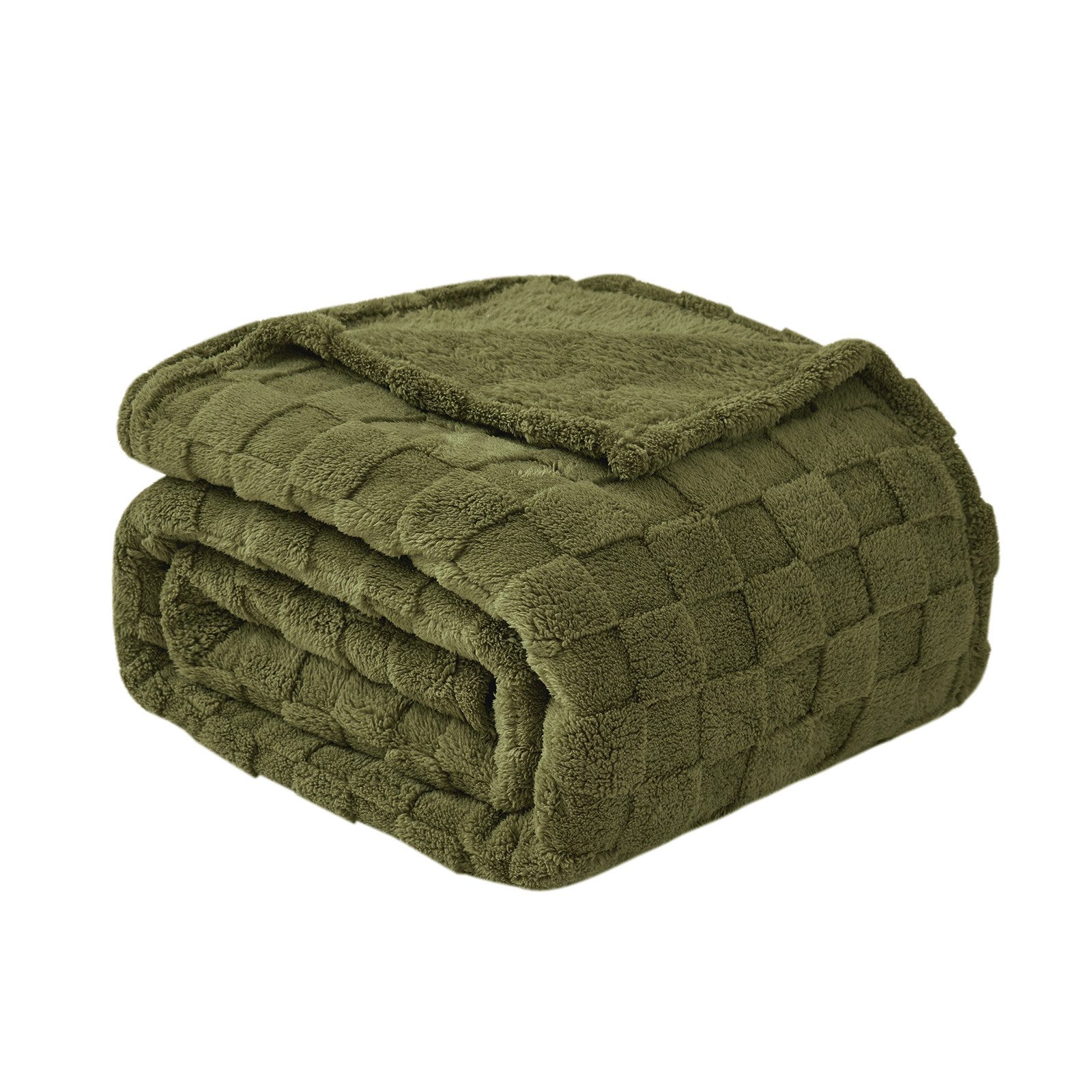 Good Nite Tagesdecke Gemütliche Fleecedecke - flauschig & kariert für alle günstig online kaufen