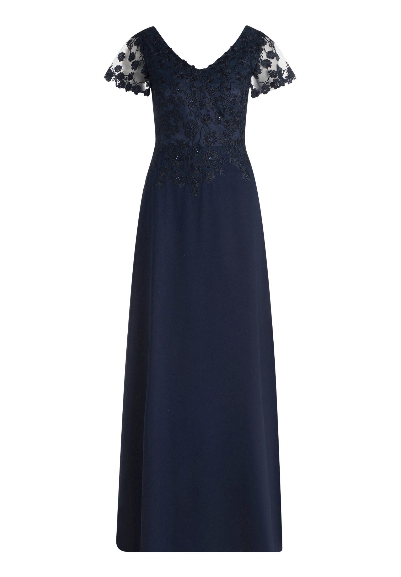 Abendkleid Damen mit Stickerei