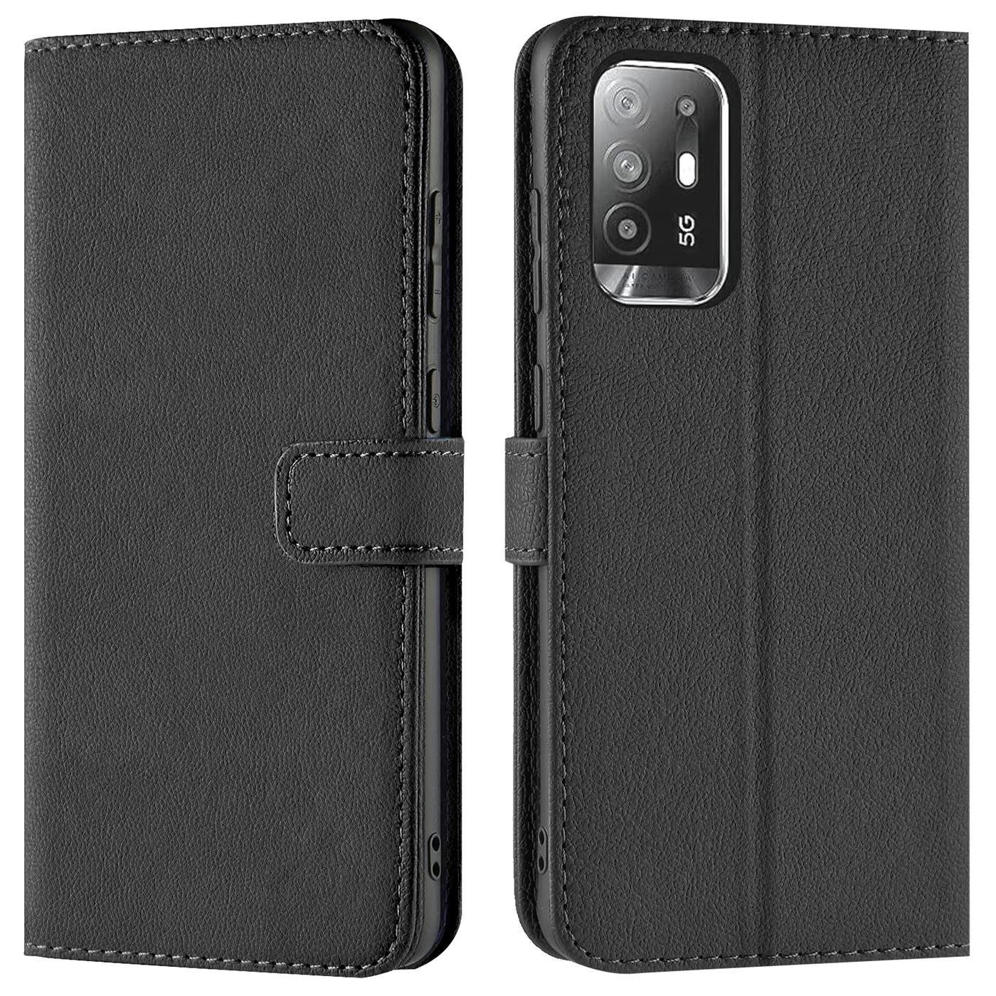 CoolGadget Handyhülle Book Case Handy Tasche für OPPO A94 5G 6,43 Zoll, Hülle Klapphülle Flip Cover für OPPO A94 5G Schutzhülle stoßfest