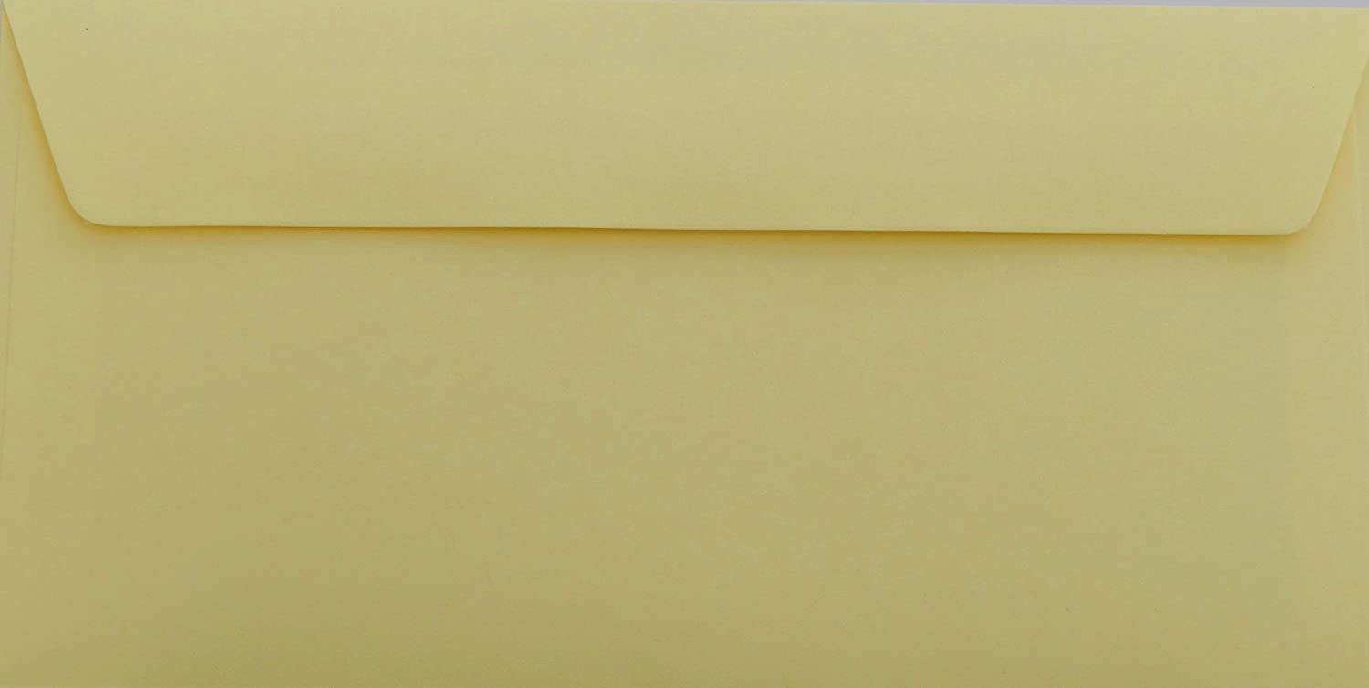 Briefumschläge24Plus Briefumschlag Briefumschläge Din Lang Zart Creme