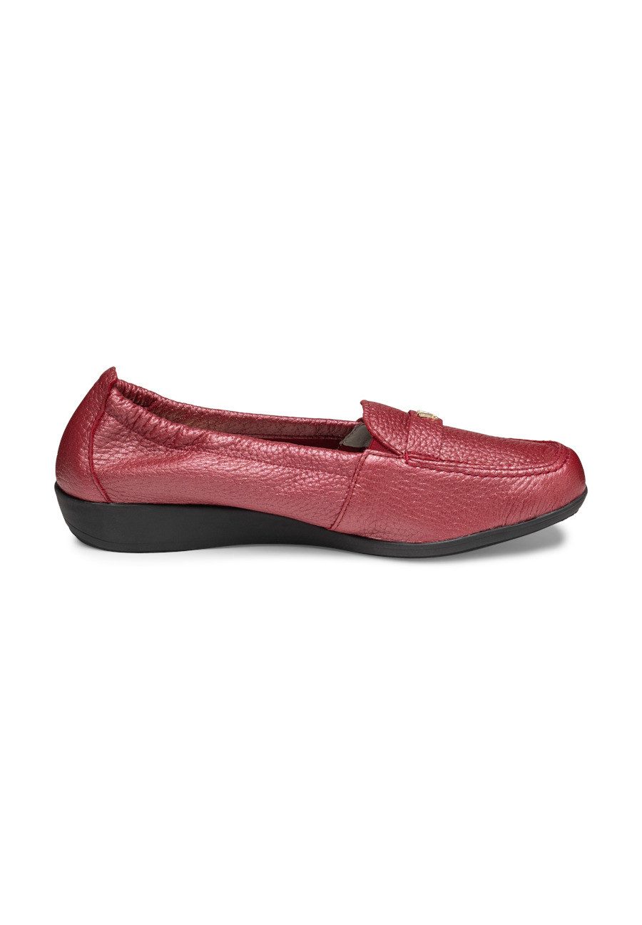 vitaform Damenschuhe Mokassin Hirschleder Mokassin