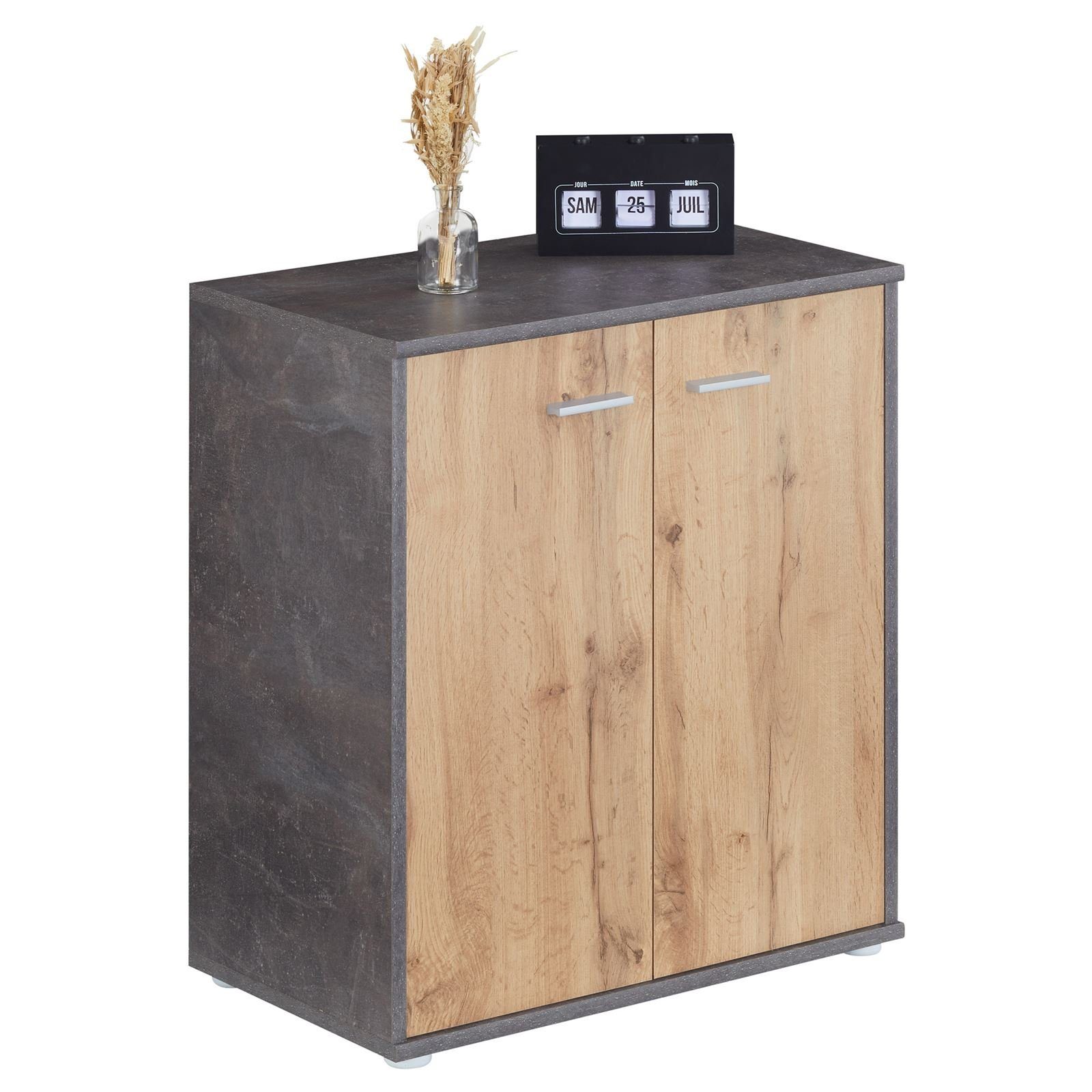 CARO-Möbel Schuhschrank LENNIS Schuhschrank Schuhkommode Aufbewahrung günstig online kaufen