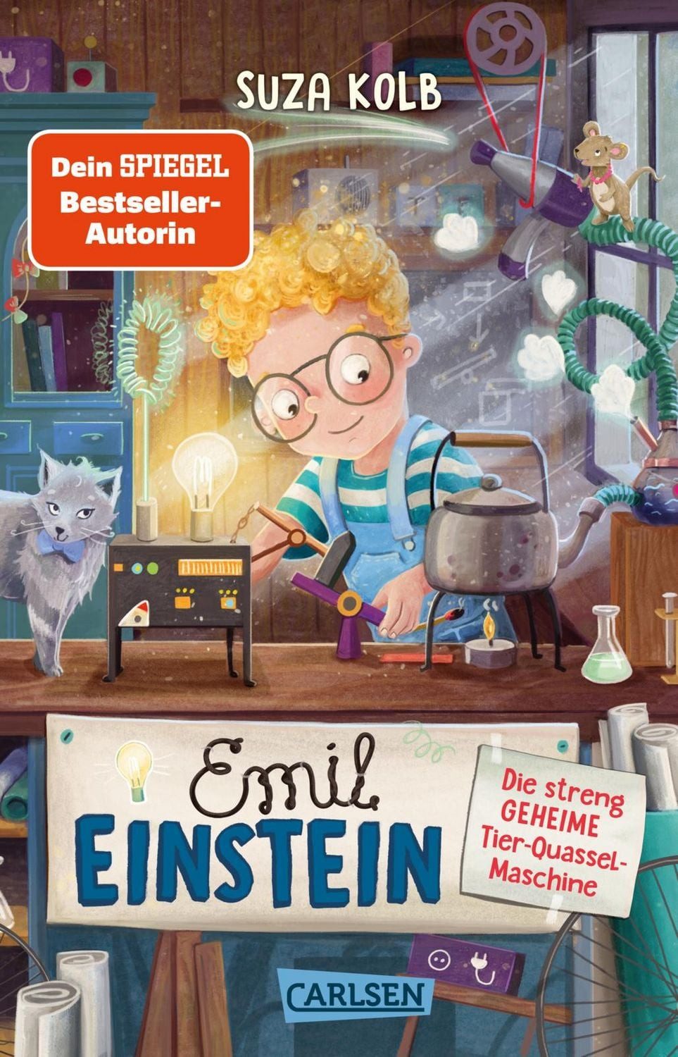 Emil Einstein 1: Die streng geheime Tier-Quassel-Maschine / Suza Kolb